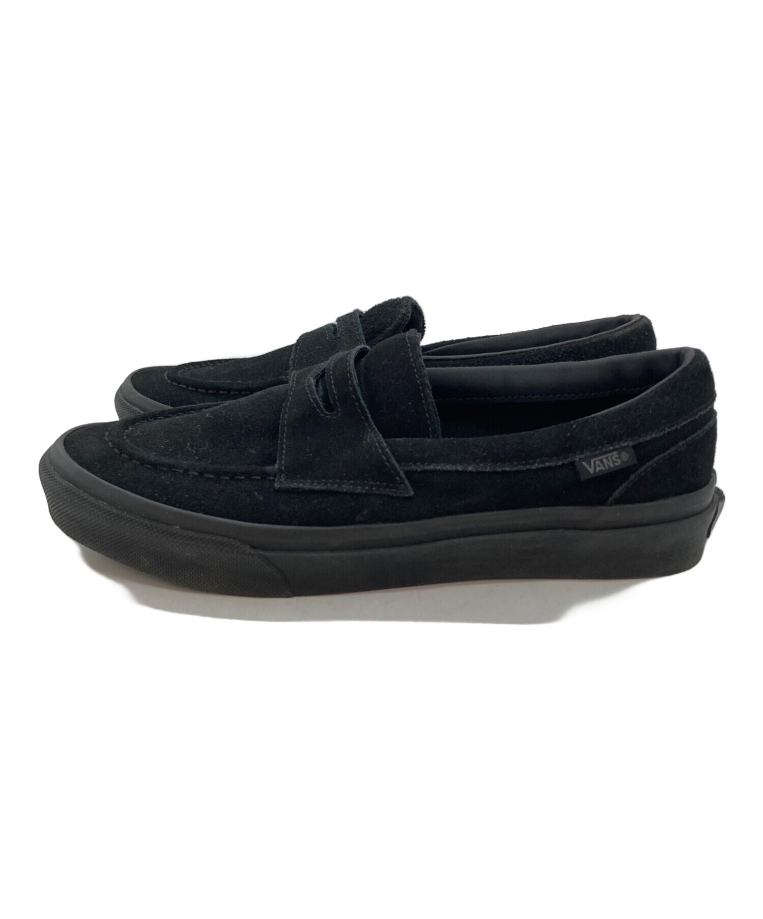 中古・古着通販】VANS (ヴァンズ) スウェードローファー ブラック 