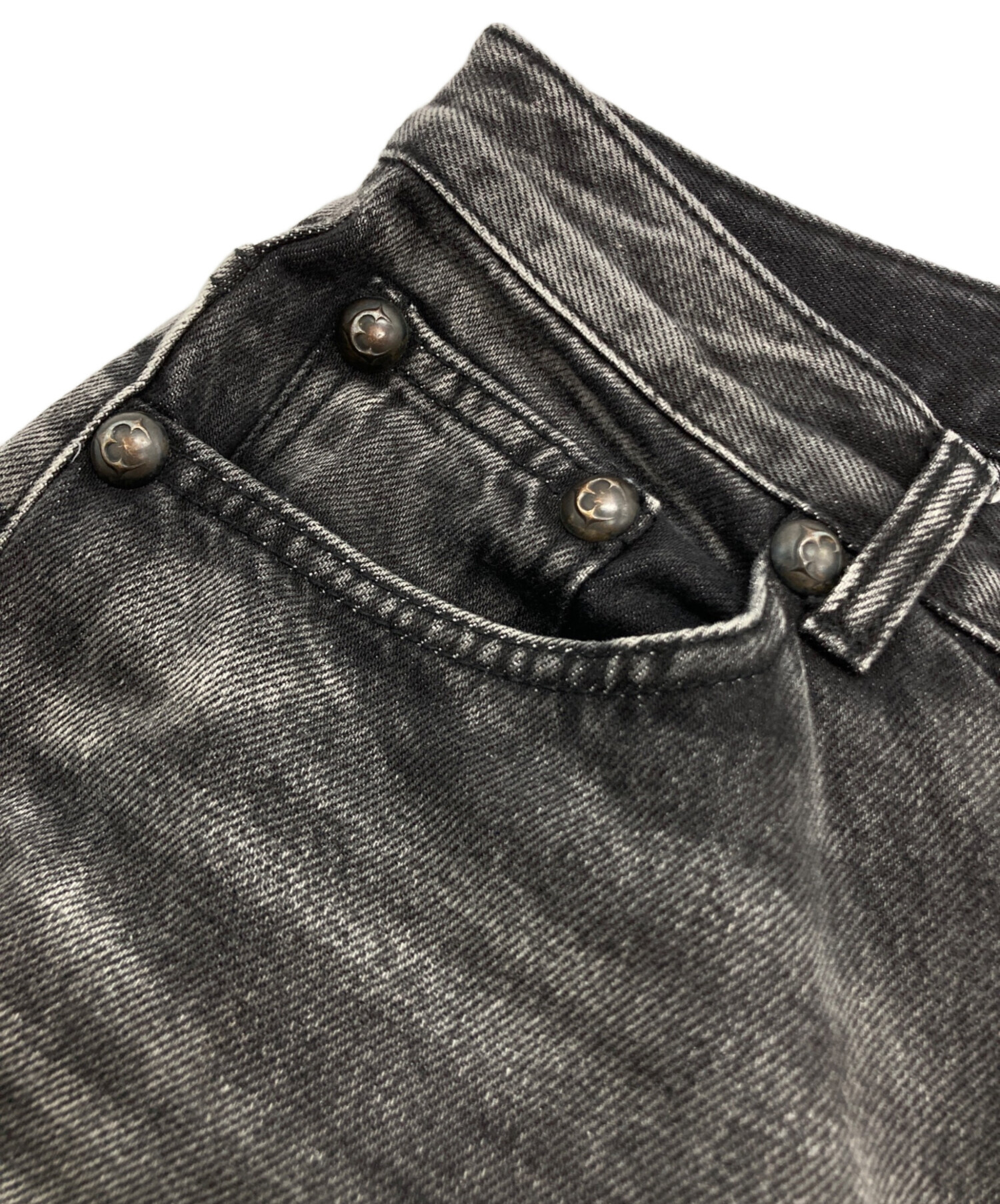 中古・古着通販】THUG CLUB (サグ クラブ) DOUBLE KNEE DAMAGE SHORTS 