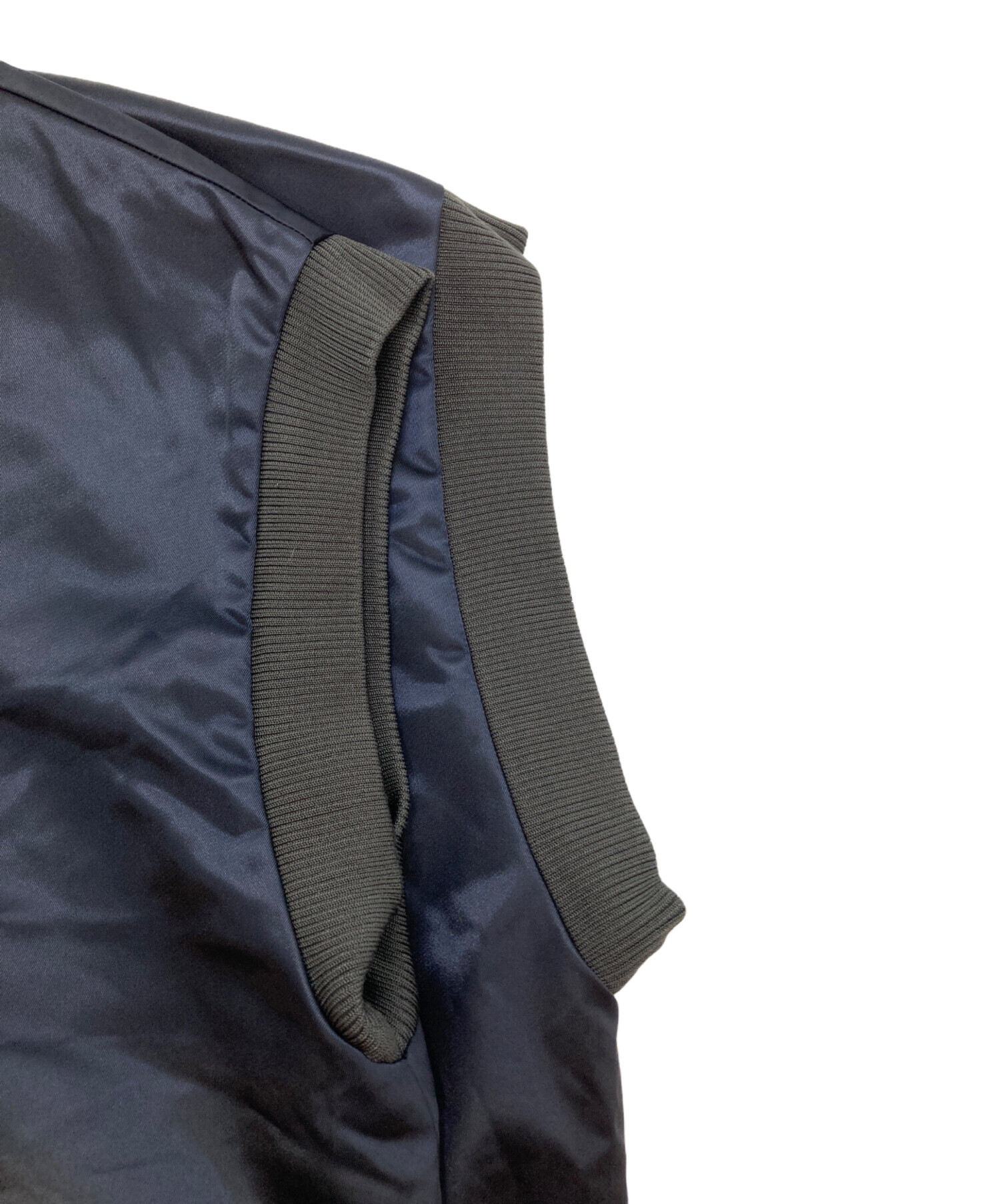中古・古着通販】RIM.ARK (リムアーク) MA-1 vest ネイビー サイズ 