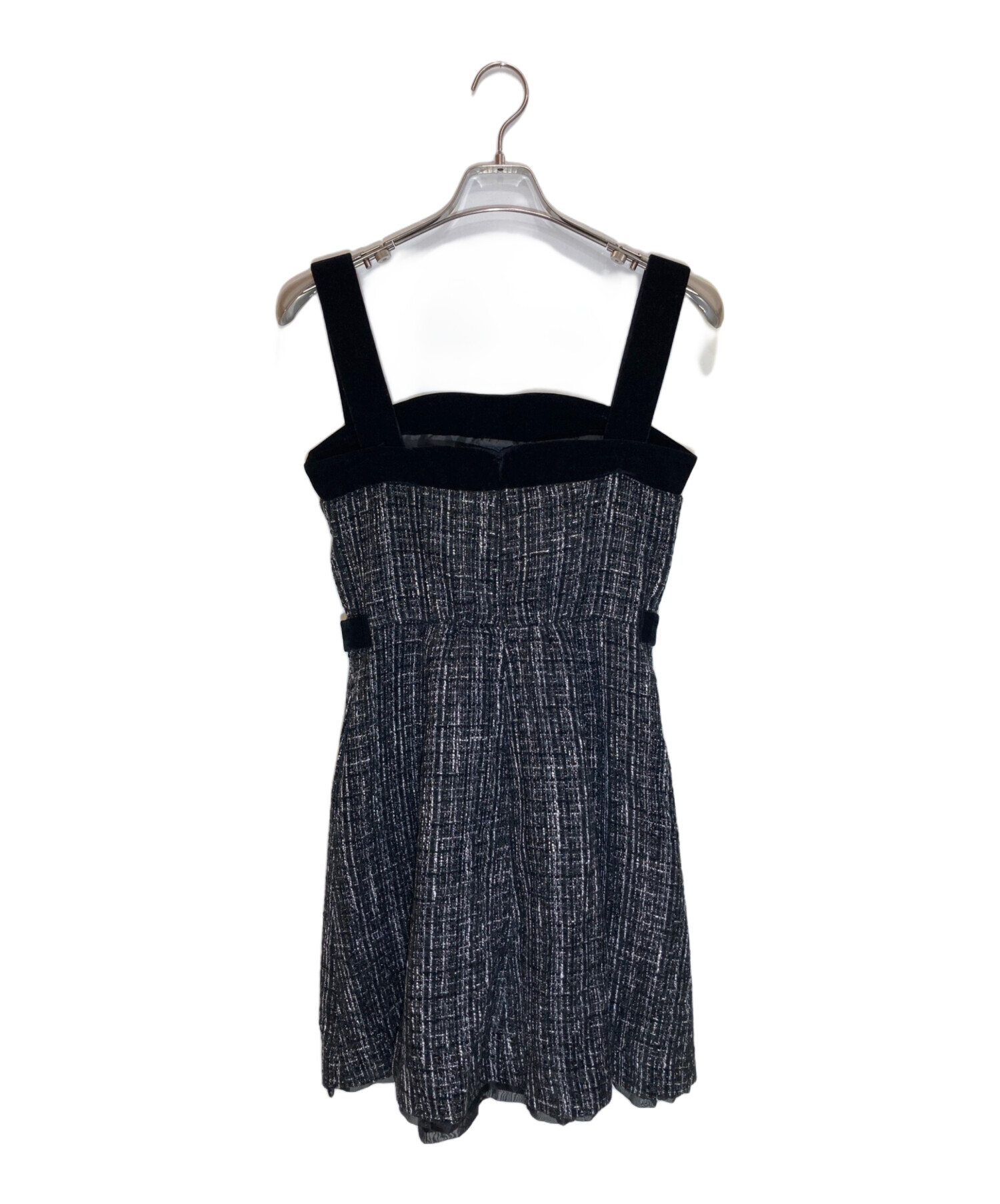 ワンピース Herlipto Margaux Tweed Mini Dress M 中古・古着通販】Her lip to (ハーリップトゥ) Margaux Tweed Mini