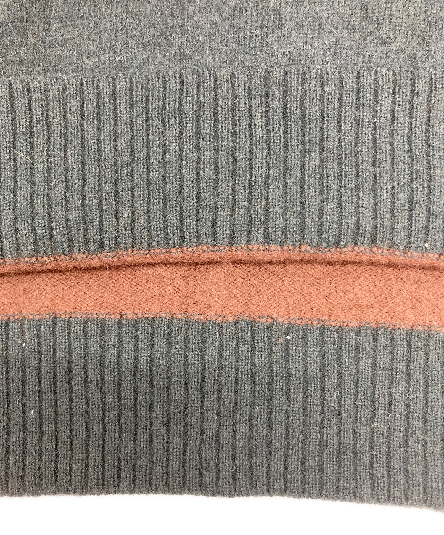 中古・古着通販】stussy (ステューシー) ボーダーニット ブラウン