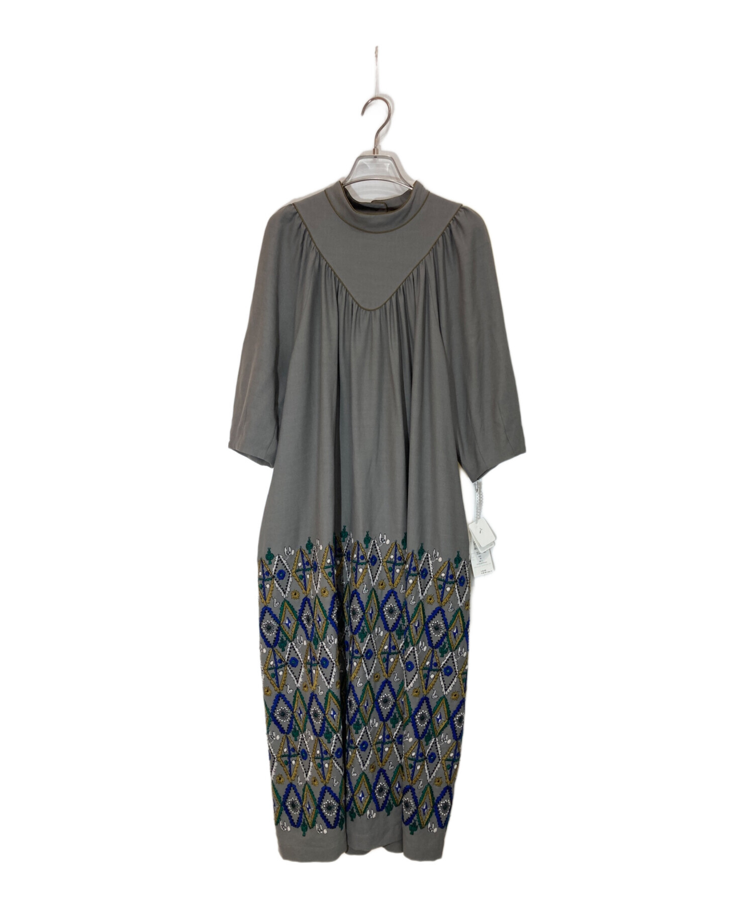 土日限定出品　ミナペルホネン forestdiamond ワンピース　38 中古・古着通販】mina perhonen (ミナ ペルホネン) dress -forest
