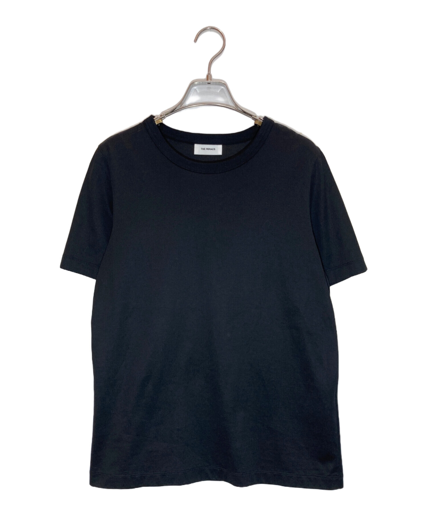 THE RERACS (ザ リラクス) THE T-SHIRT ブラック サイズ:38 THE RERACS 半袖シャツ 38