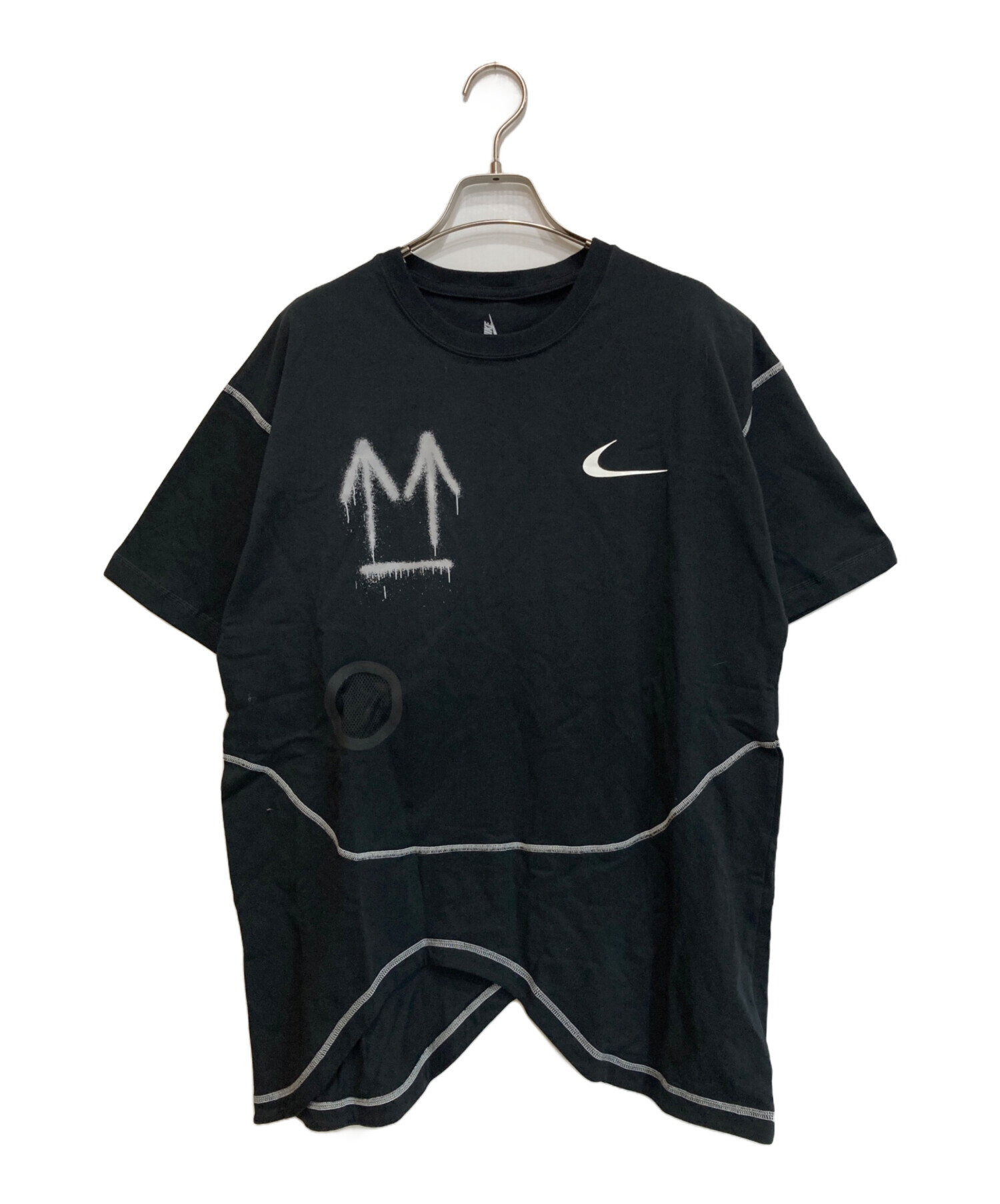 中古・古着通販】NIKE (ナイキ) OFFWHITE (オフホワイト) ブラックT 