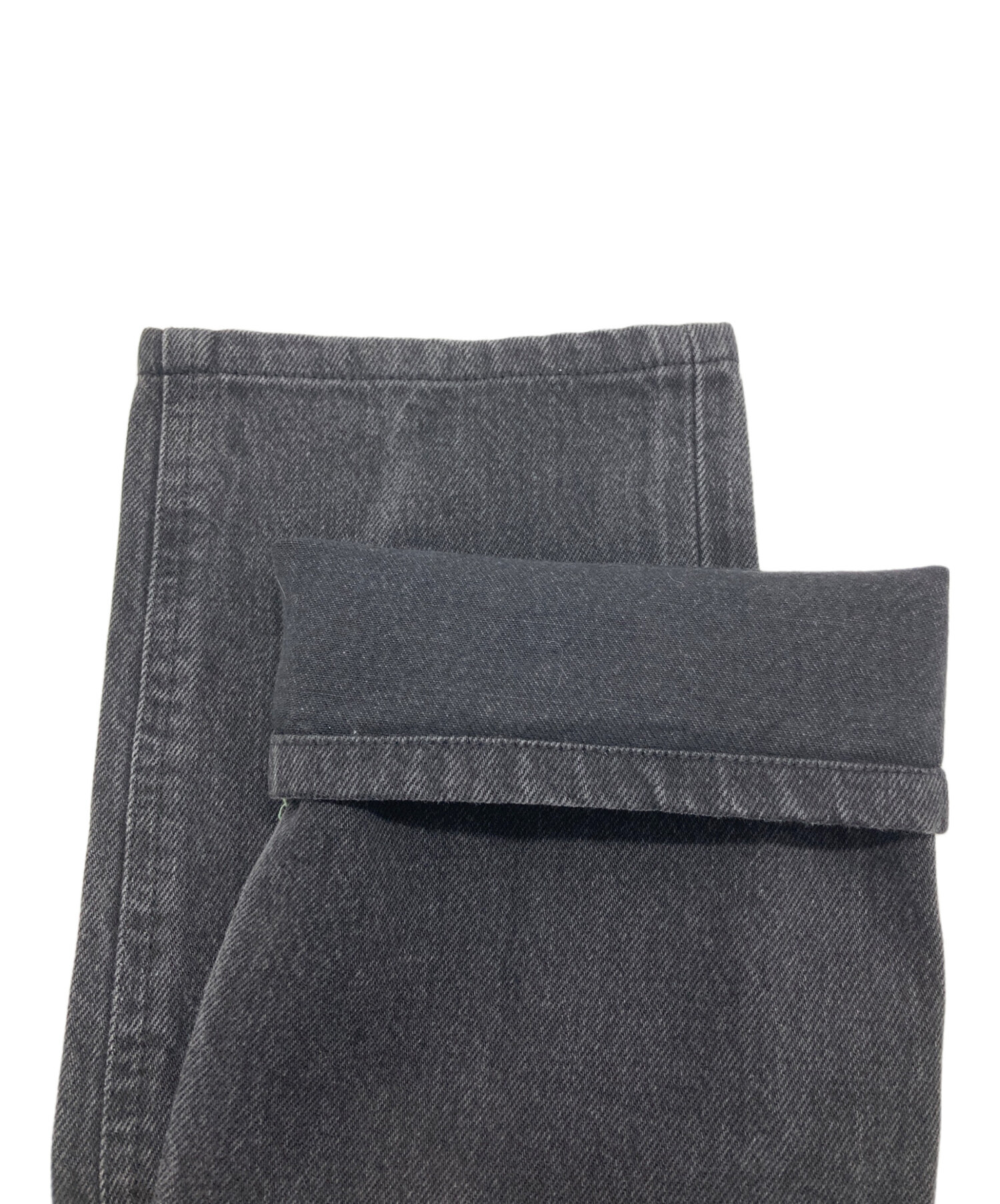 中古・古着通販】THE SHISHIKUI (シシクイ) デニムパンツ ブラック