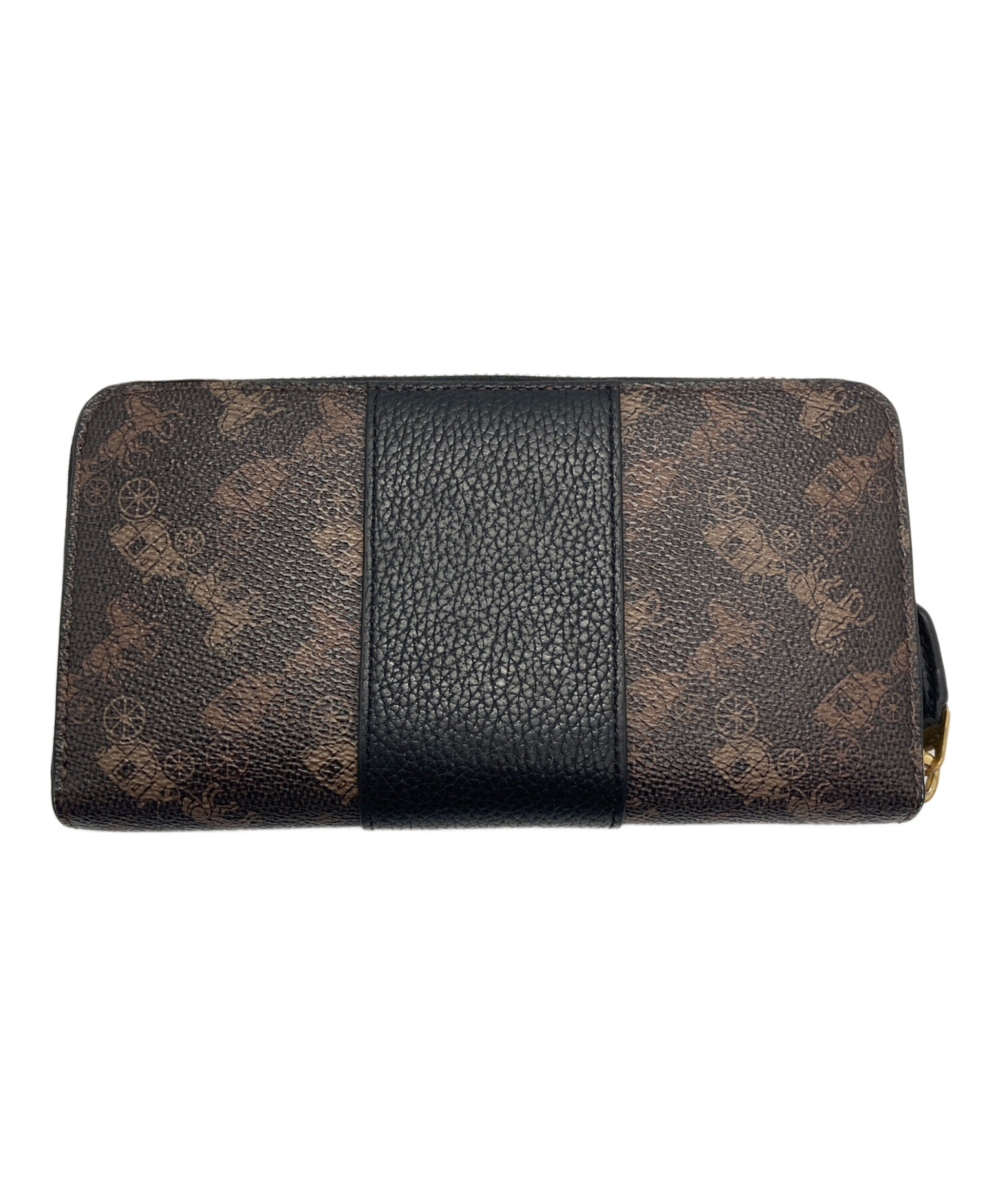 中古・古着通販】COACH (コーチ) アコーディオン ジップ ウォレット 