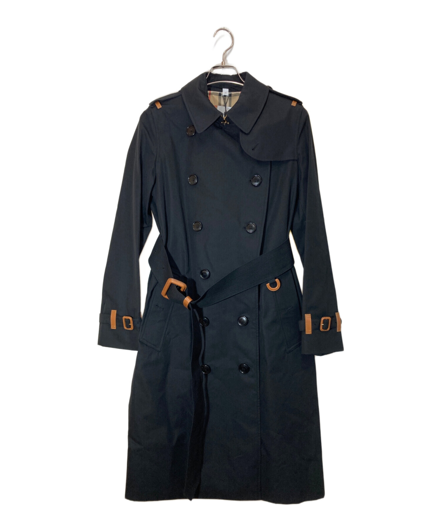 中古・古着通販】BURBERRY (バーバリー) トレンチコート ブラック
