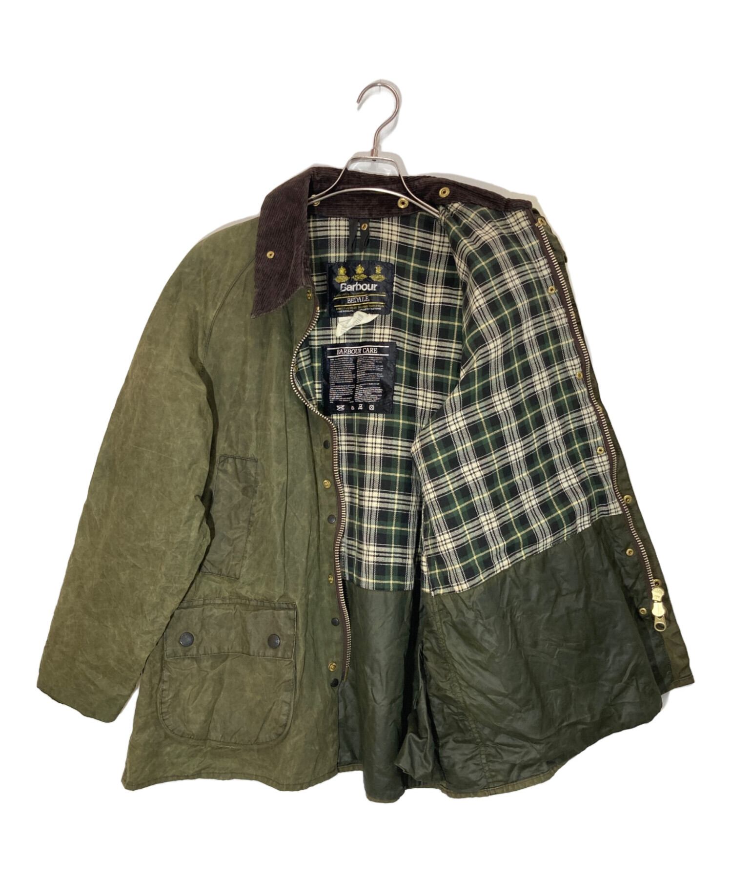 バブアー/90s/ビデイルジャケット/オイルドジャケット/コート/C42 中古・古着通販】Barbour (バブアー) ビデイル オイルドジャケット