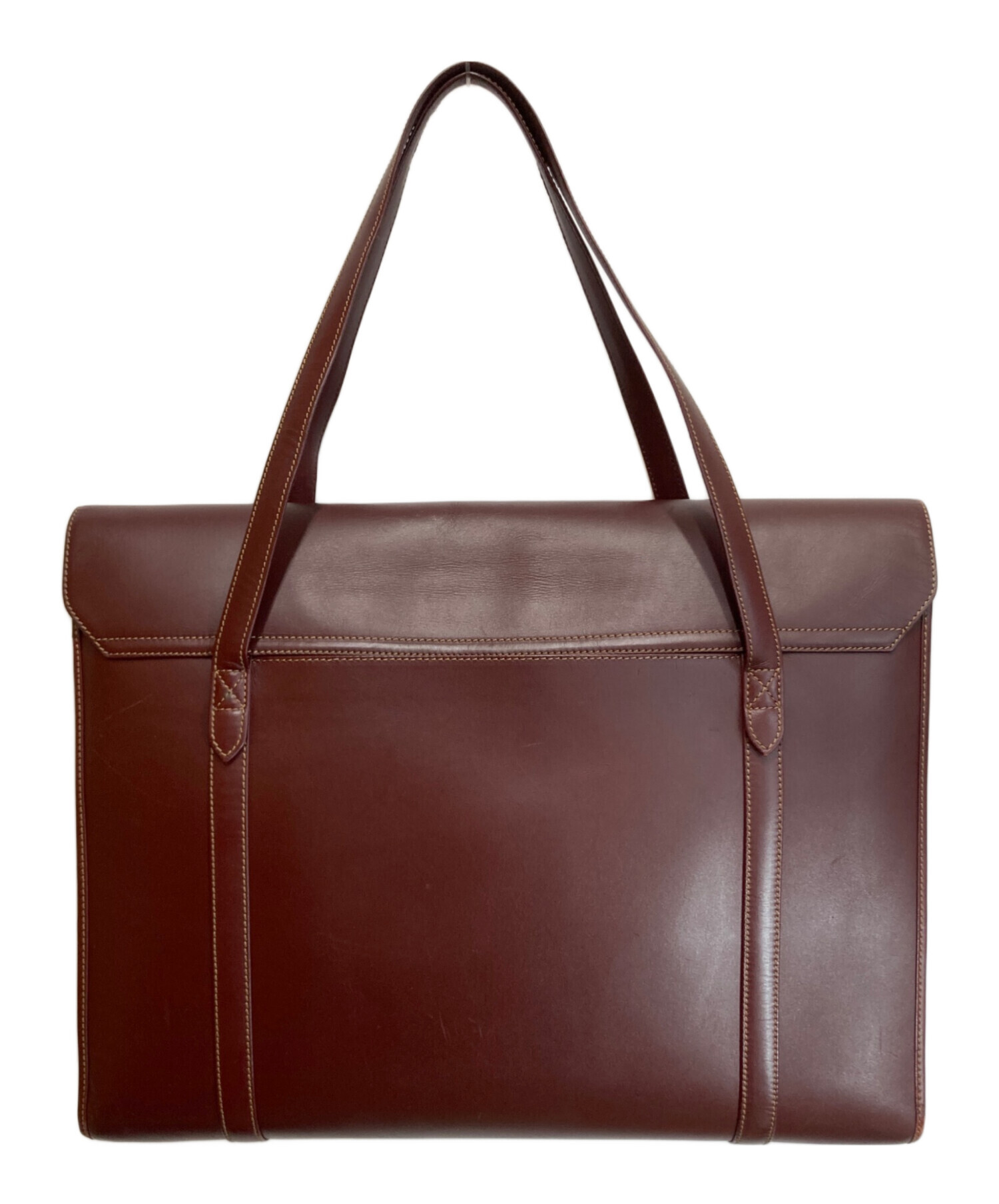 中古・古着通販】Cartier (カルティエ) トートバッグ ボルドー サイズ 