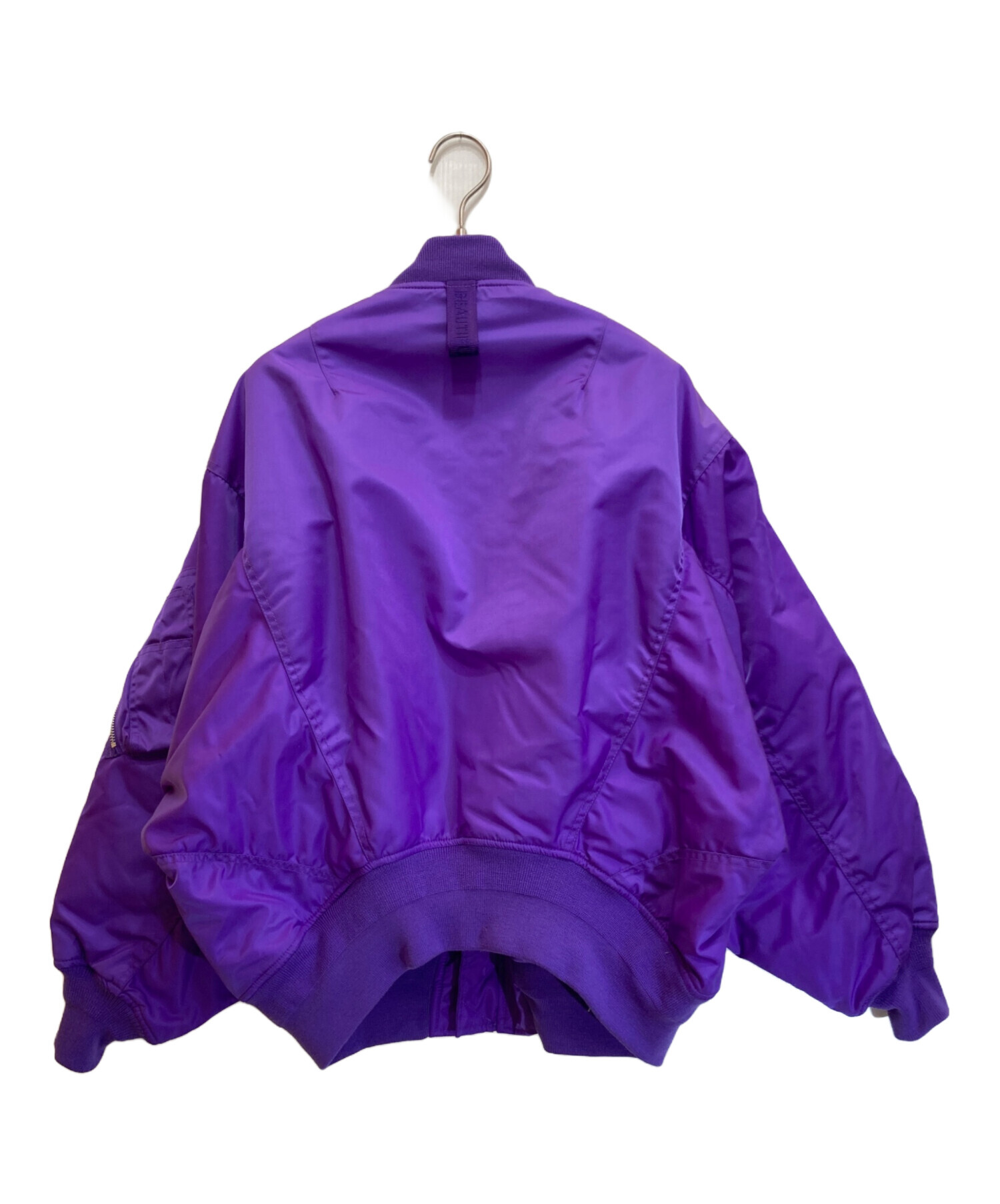 beautiful people nylon twill MA-1 ユニセックス 中古・古着通販】beautiful people (ビューティフルピープル) ナイロン