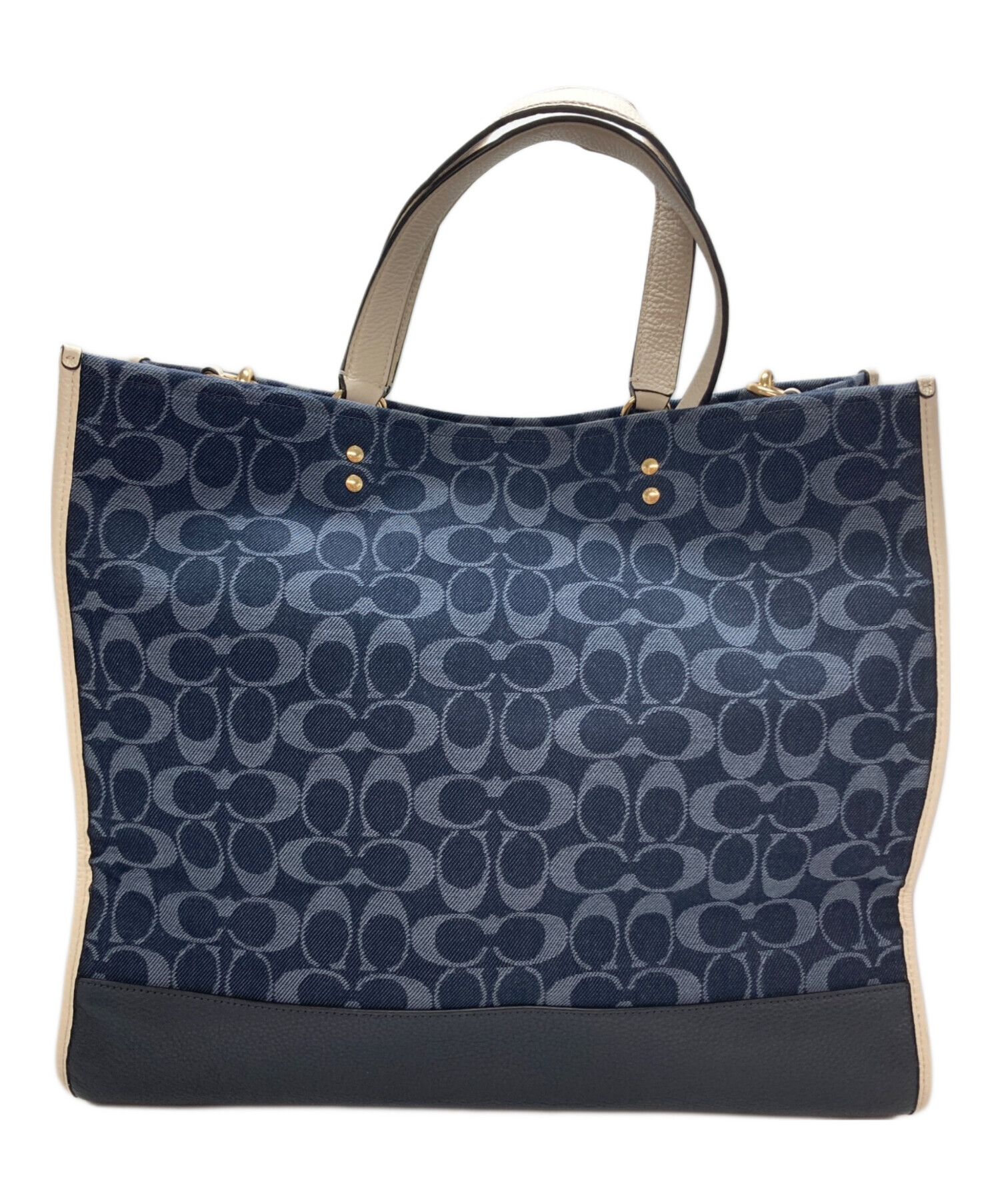 中古・古着通販】COACH (コーチ) シグネチャー 2WAY トートバッグ