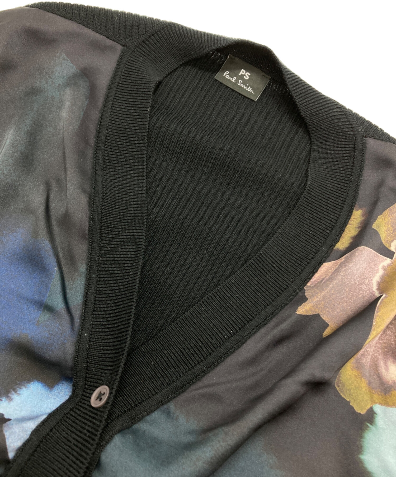 中古・古着通販】Paul Smith (ポールスミス) 総柄ニットカーディガン 