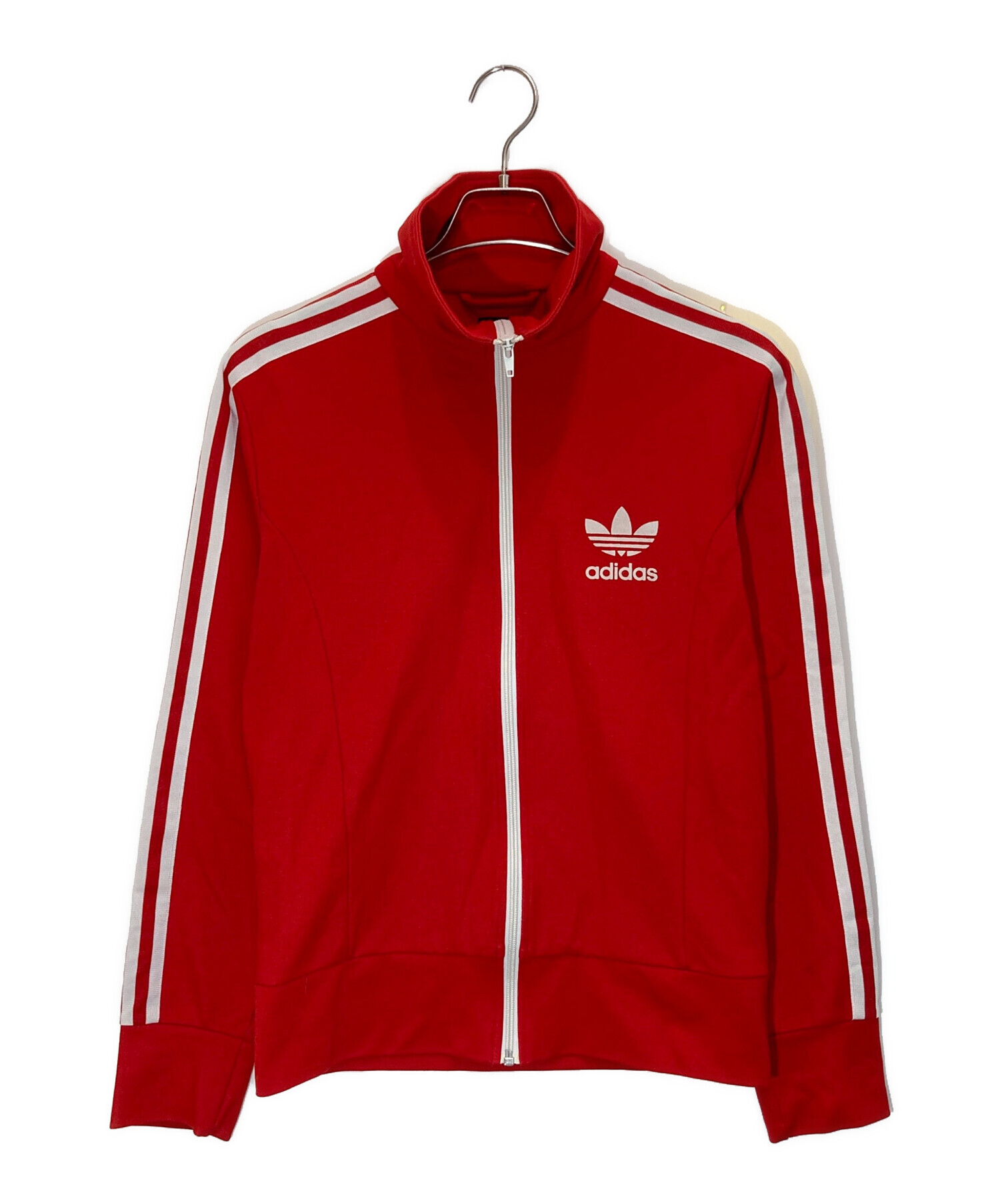 中古・古着通販】adidas (アディダス) トラックジャケット レッド
