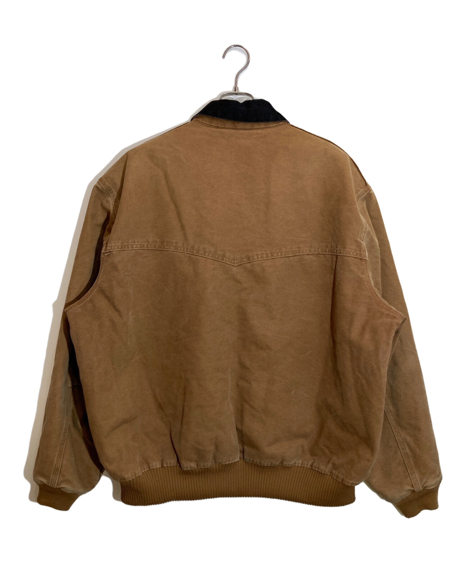 さ*と様 carhartt サンタフェ　コーデュロイ　ブラウンVINTAGE 着 中古・古着通販】CarHartt (カーハート) サンタフェジャケット