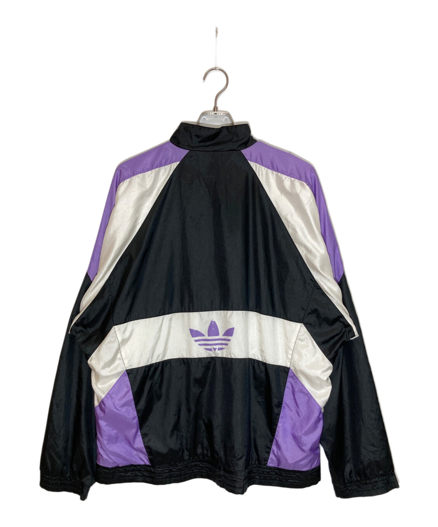 中古・古着通販】adidas (アディダス) ナイロンジャケット ブラック