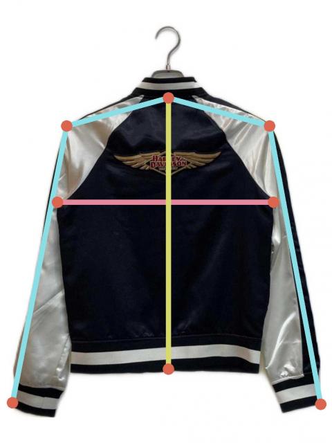中古・古着通販】HARLEY-DAVIDSON (ハーレーダビッドソン) スカジャン