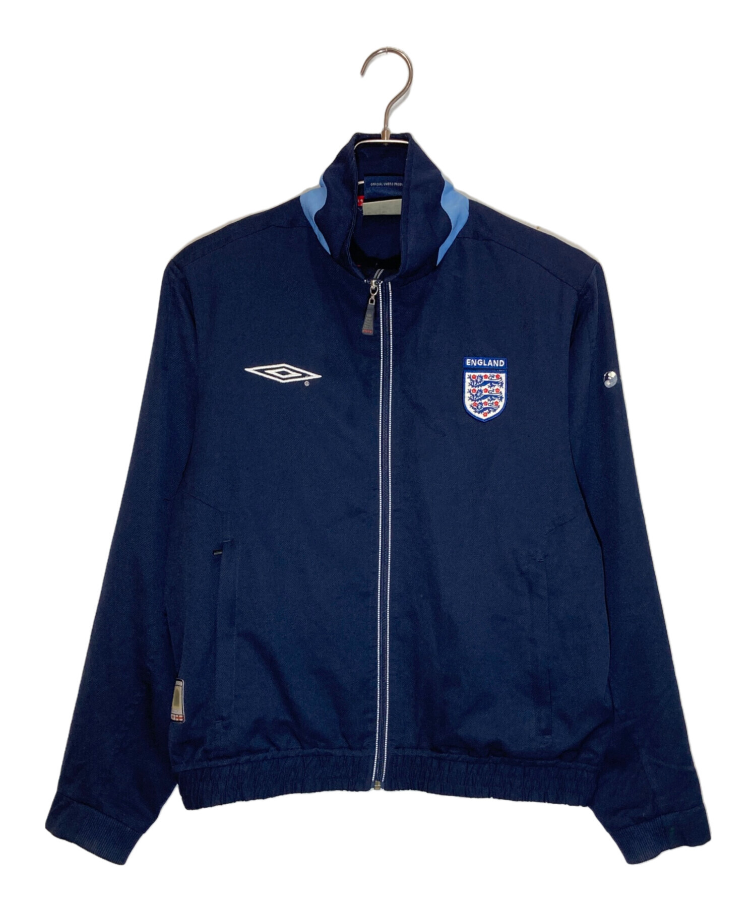 中古・古着通販】UMBRO (アンブロ) ジップアップジャケット ネイビー