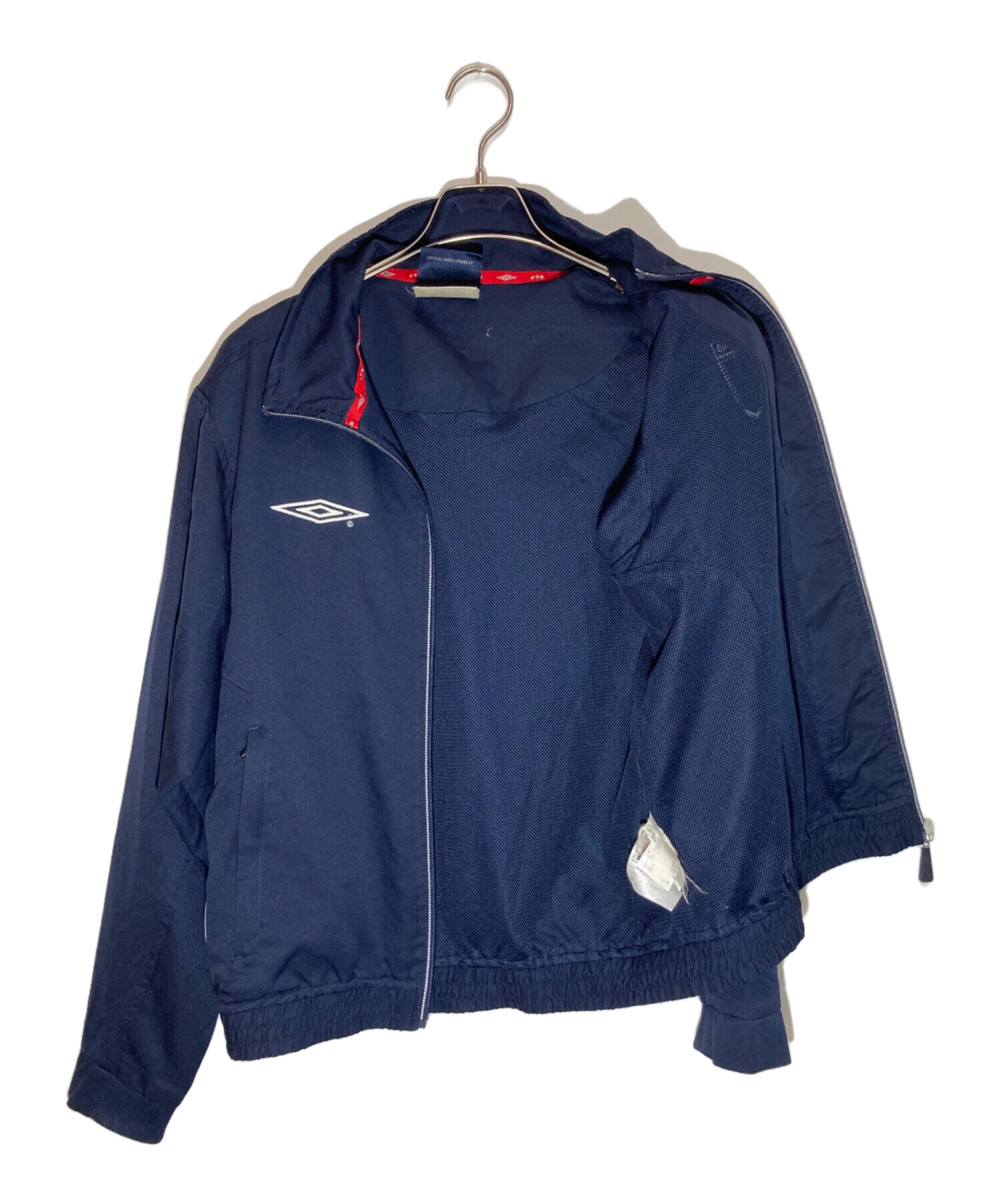 中古・古着通販】UMBRO (アンブロ) ジップアップジャケット ネイビー
