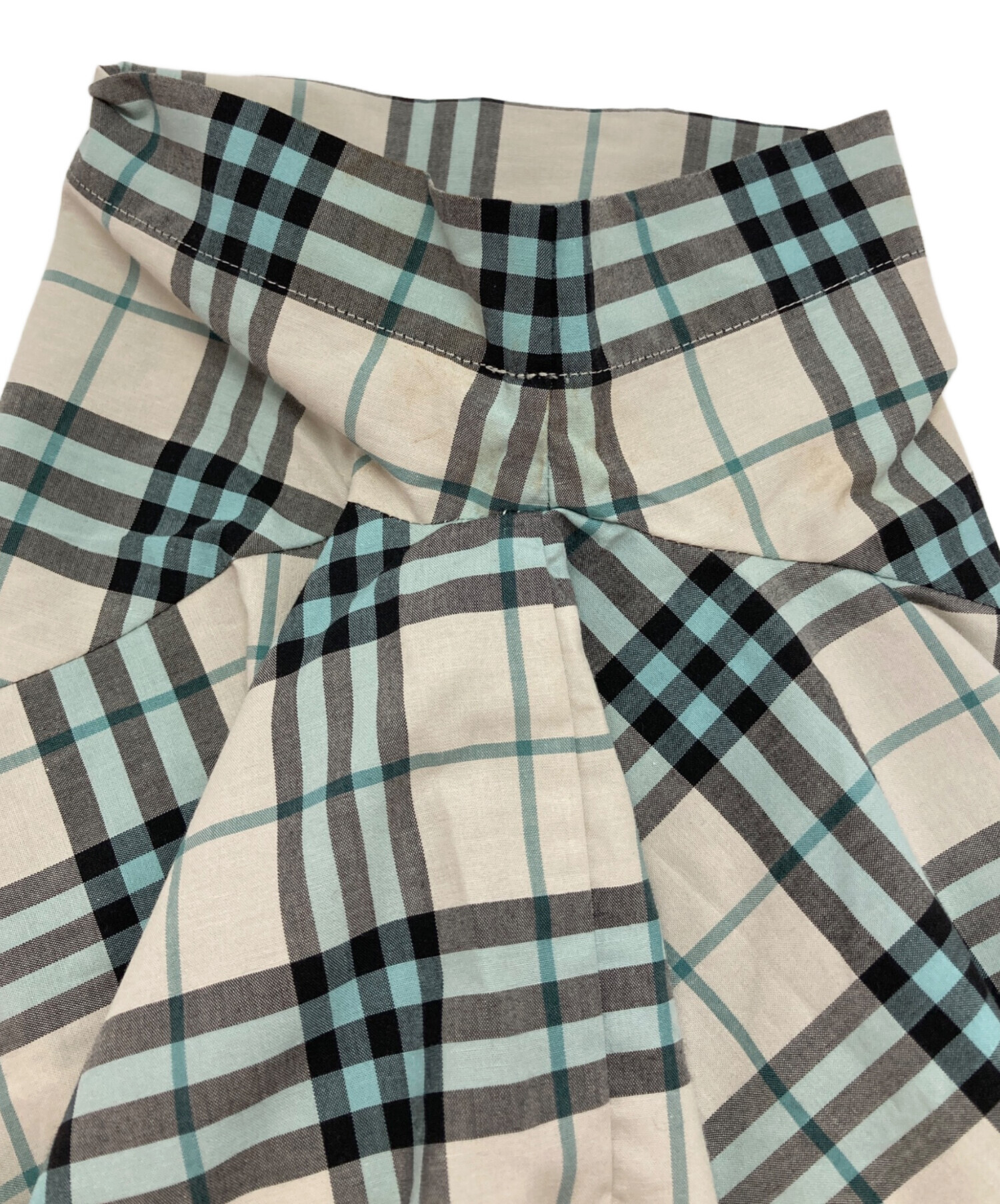 中古・古着通販】BURBERRY (バーバリー) フリルノヴァチェックオープン