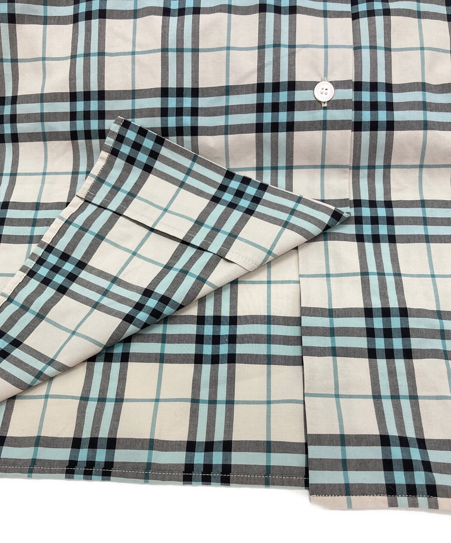 中古・古着通販】BURBERRY (バーバリー) フリルノヴァチェックオープン