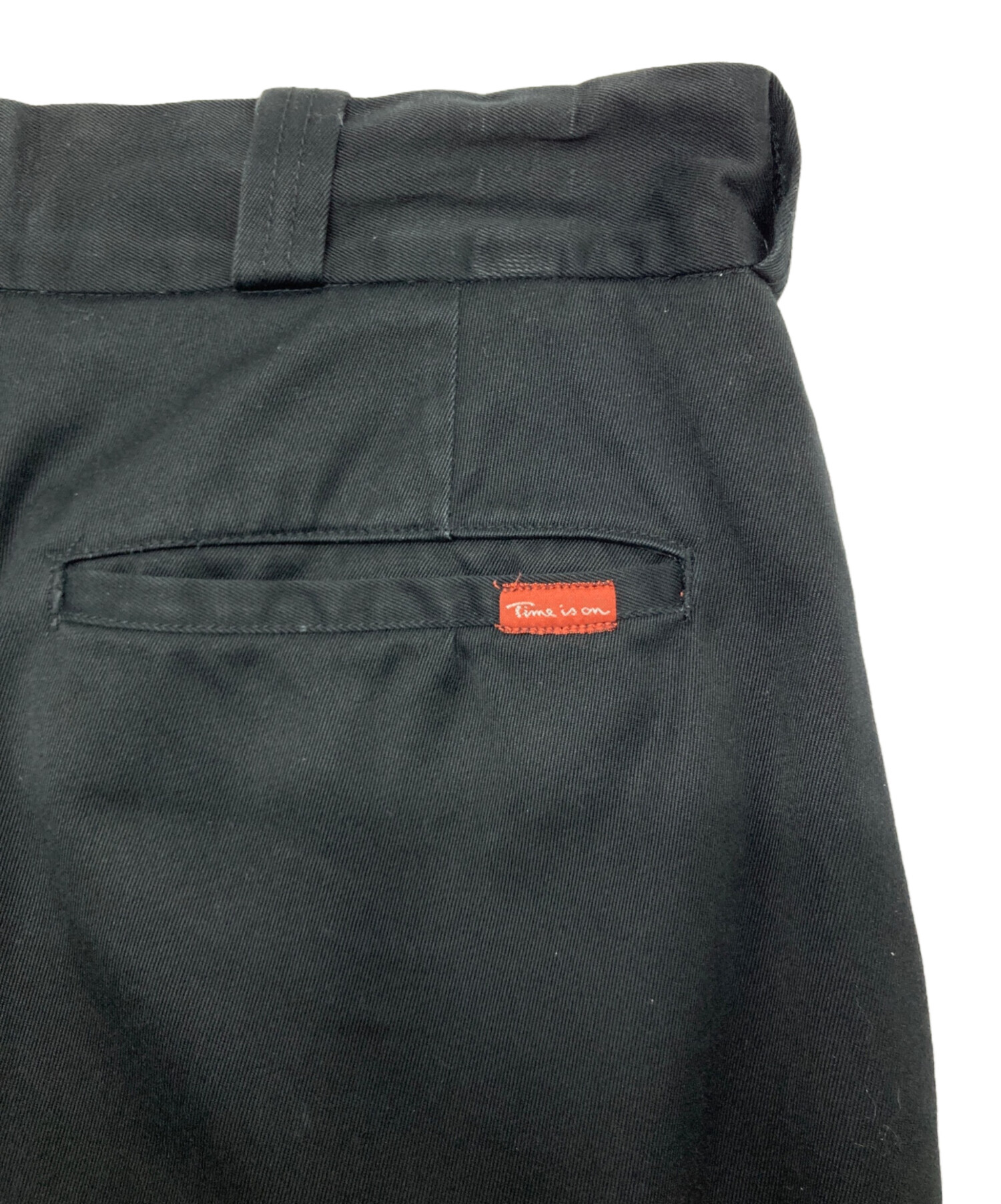 中古・古着通販】Time is on (タイムイズオン) CHINO TROUSER ブラック