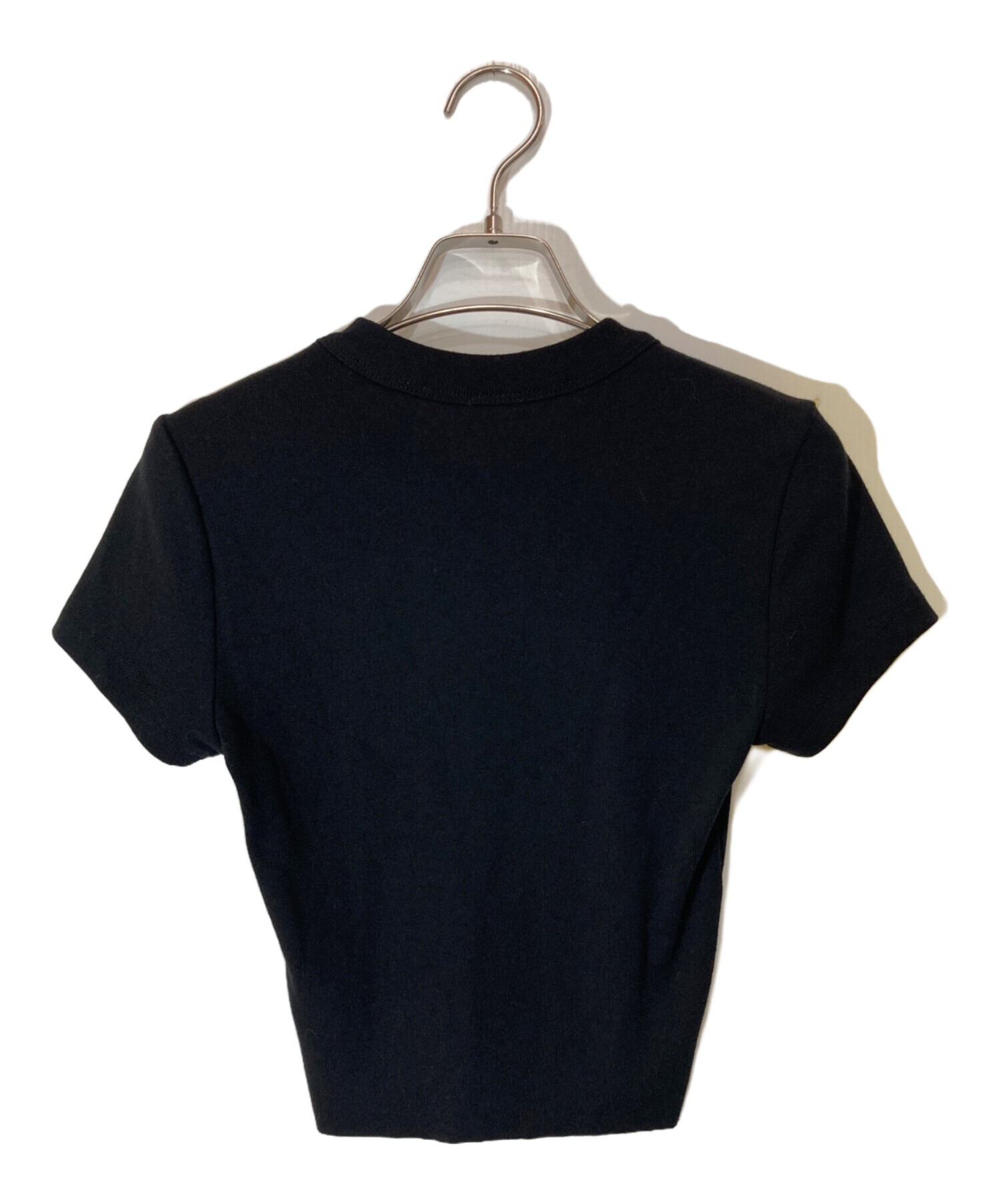 中古・古着通販】KITH (キス) マルベリークロップドTシャツ ブラック