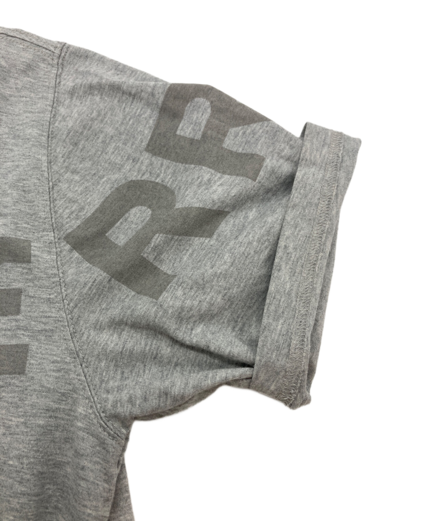 中古・古着通販】BURBERRY (バーバリー) プリントTシャツ グレー 