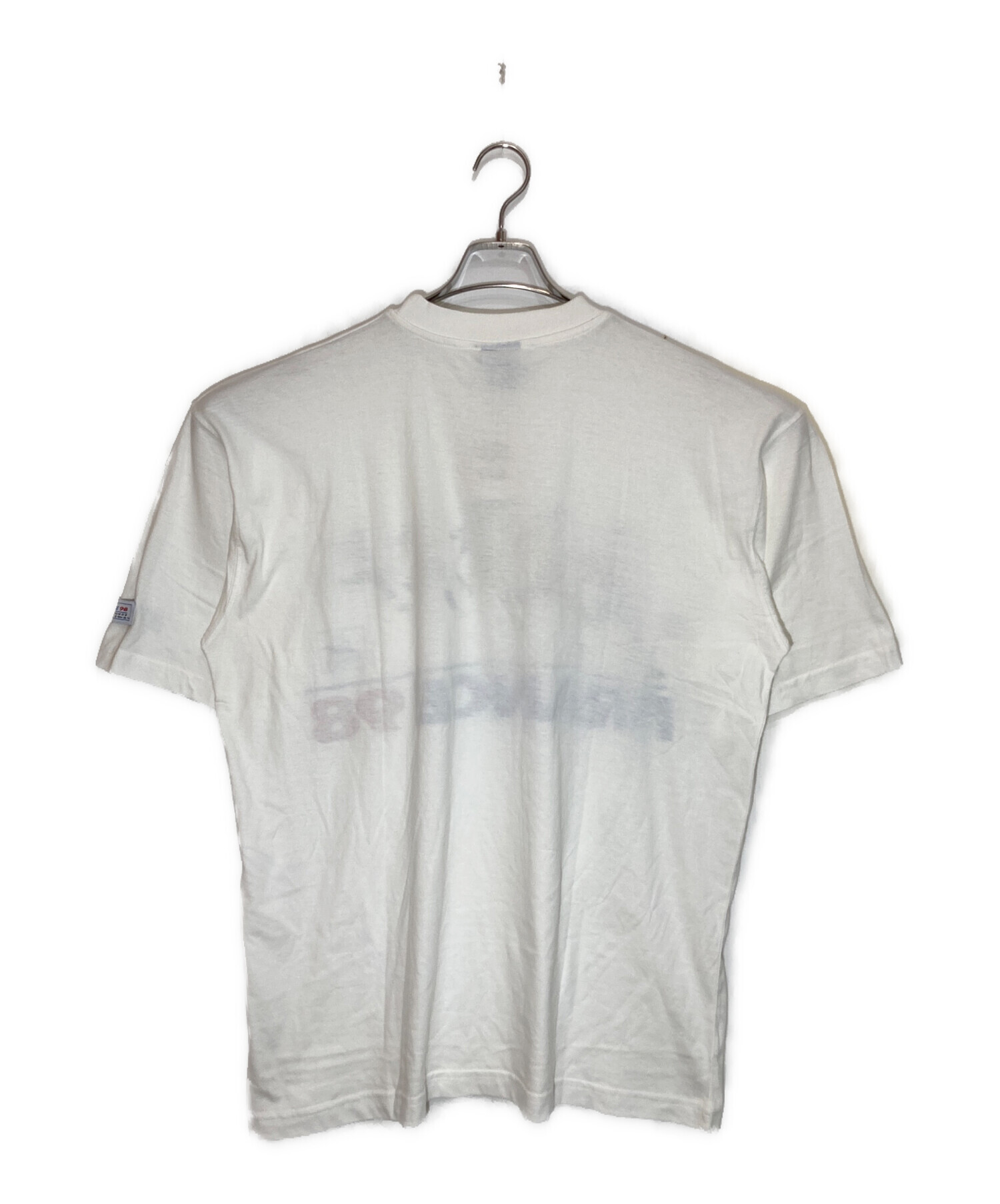 中古・古着通販】- (-) オールドフットボールTシャツ ホワイト サイズ