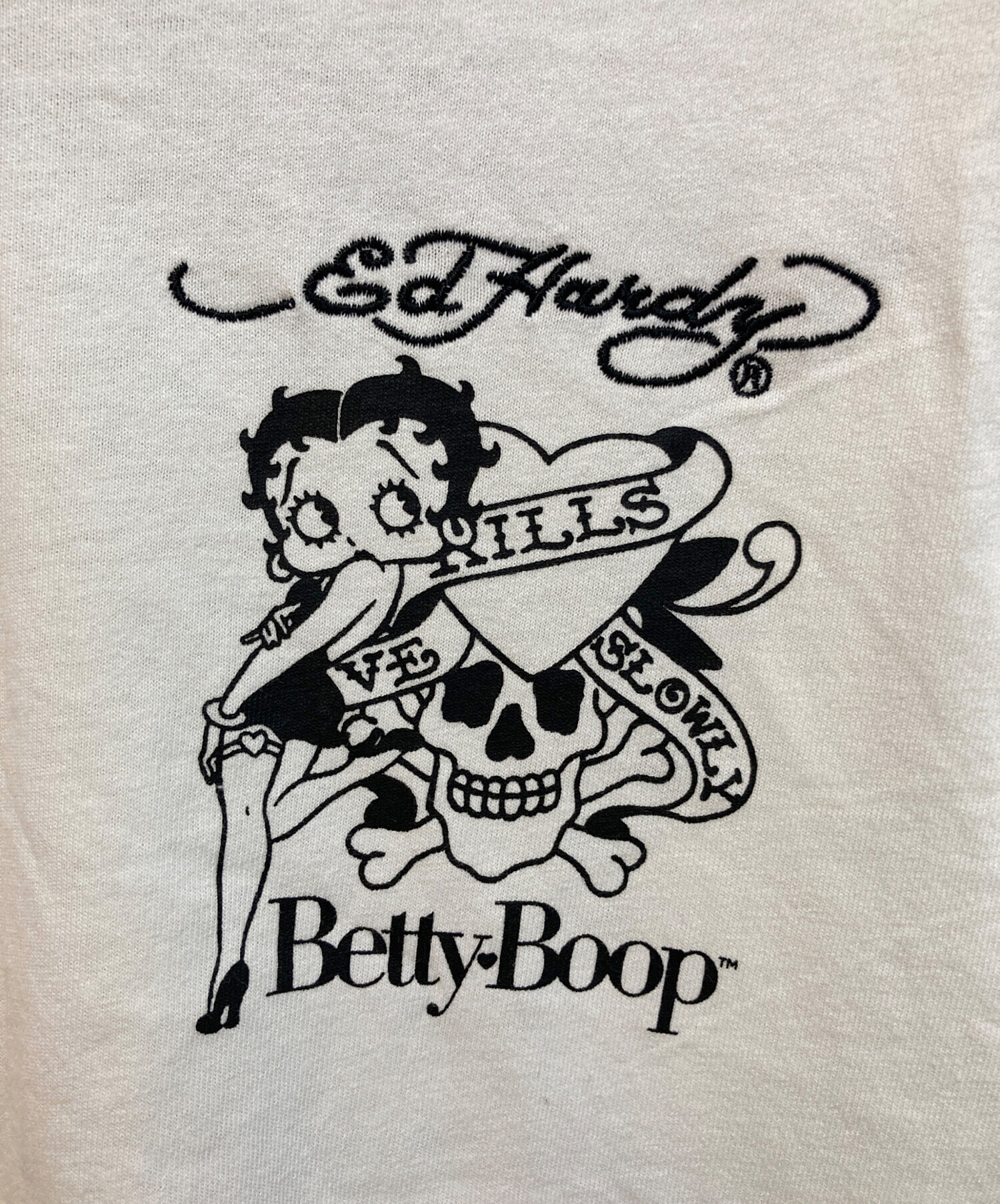 中古・古着通販】ED HARDY (エド ハーディー) プリントTシャツ 