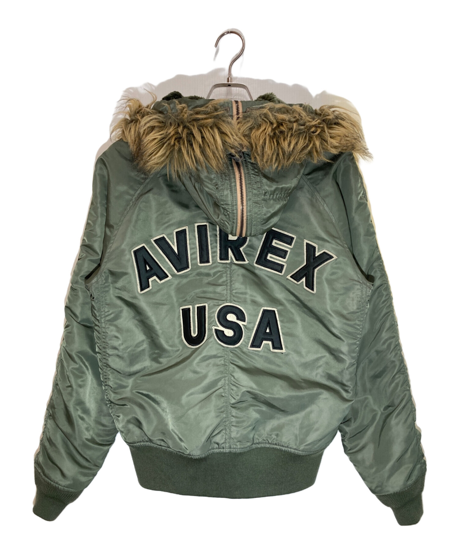m*t様 AVIREX オリーブグリーン n2b フライトジャケット archi 中古・古着通販】AVIREX (アヴィレックス) N-2Bフライトジャケット