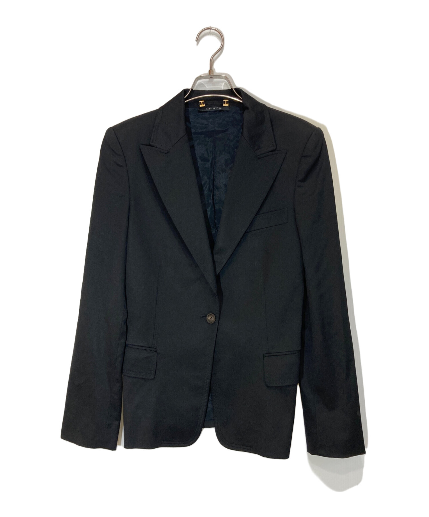 中古・古着通販】GUCCI (グッチ) テーラードジャケット ブラック