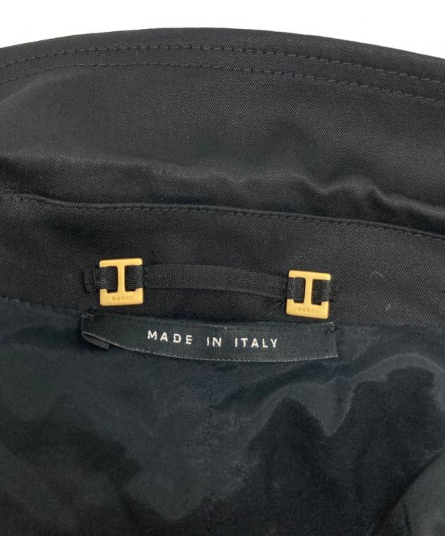 中古・古着通販】GUCCI (グッチ) テーラードジャケット ブラック
