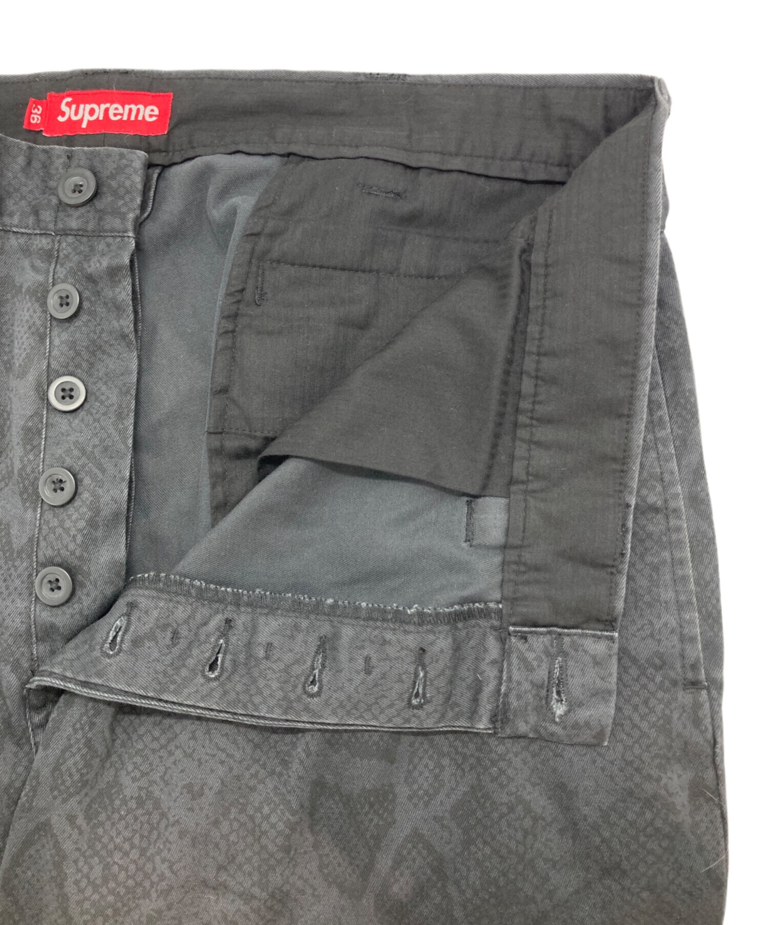 中古・古着通販】Supreme (シュプリーム) Snake Print Chino Pant