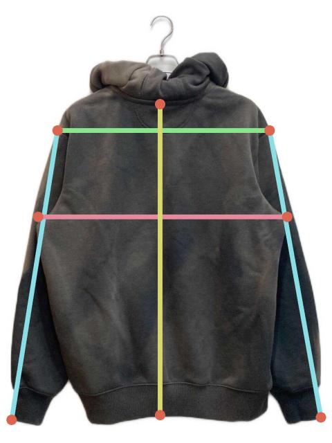 中古・古着通販】CarHartt (カーハート) フェードハーフジップパーカー