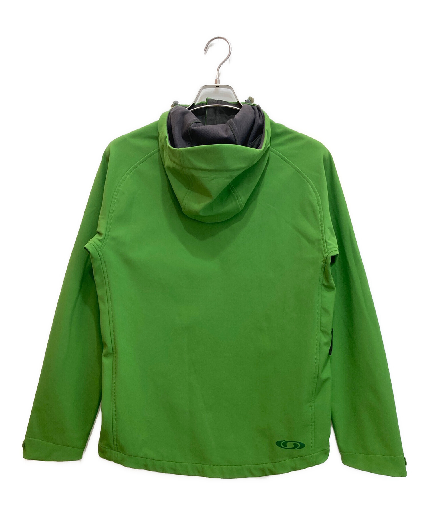 中古・古着通販】SALOMON (サロモン) ソフトシェルジャケット グリーン 