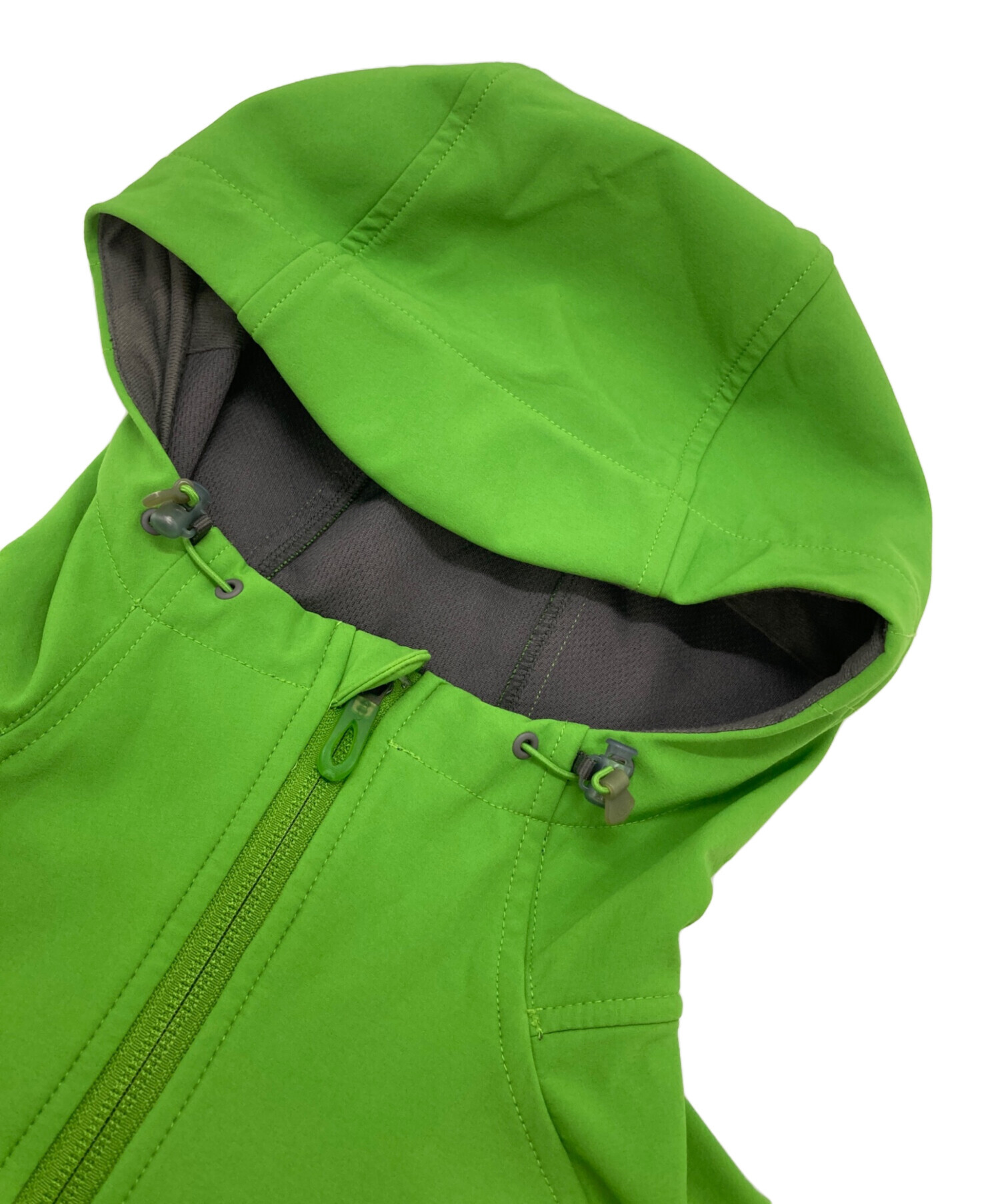 中古・古着通販】SALOMON (サロモン) ソフトシェルジャケット グリーン 