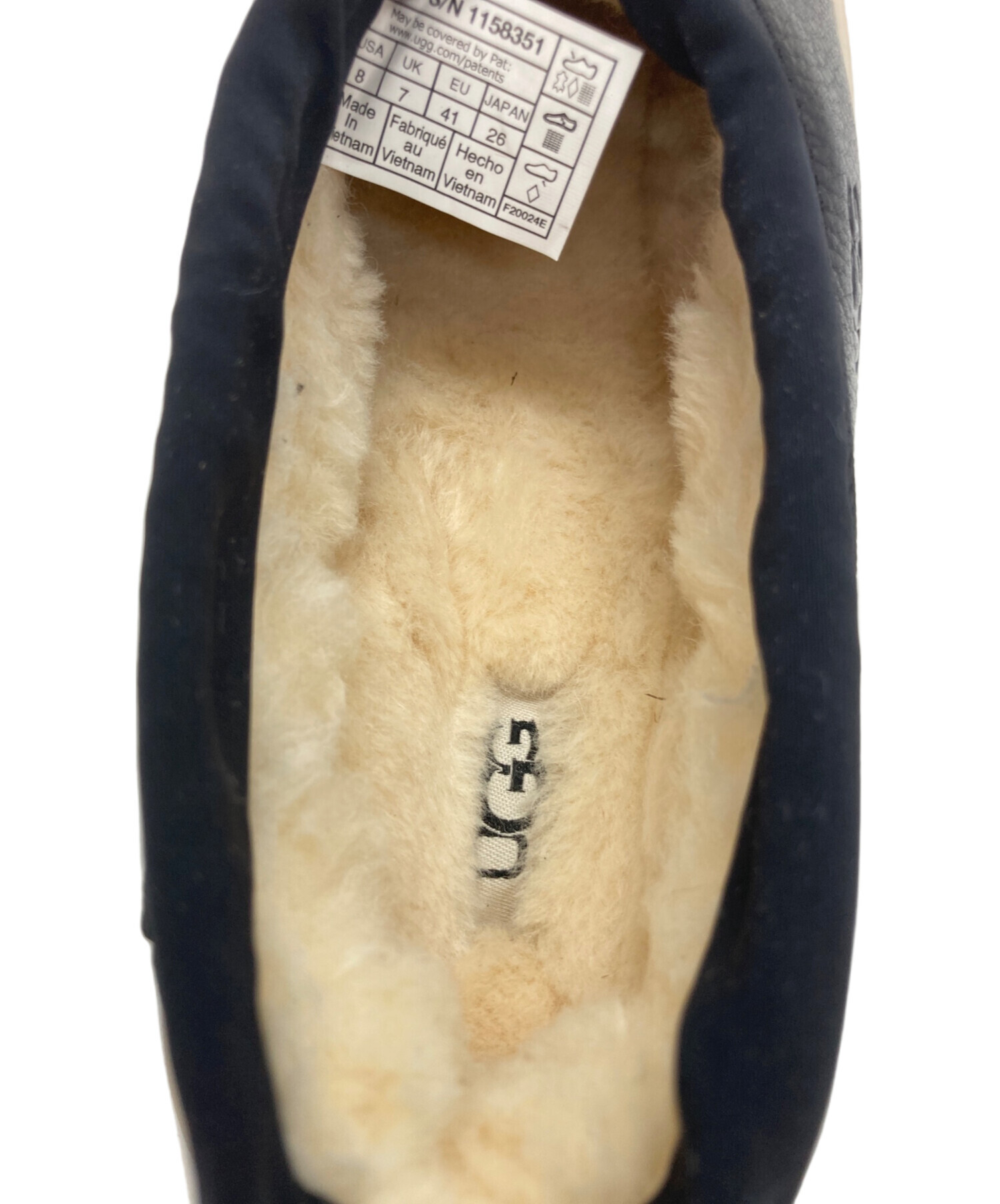 中古・古着通販】UGG (アグ) Tasman Weather Hybrid ブラック×ベージュ 