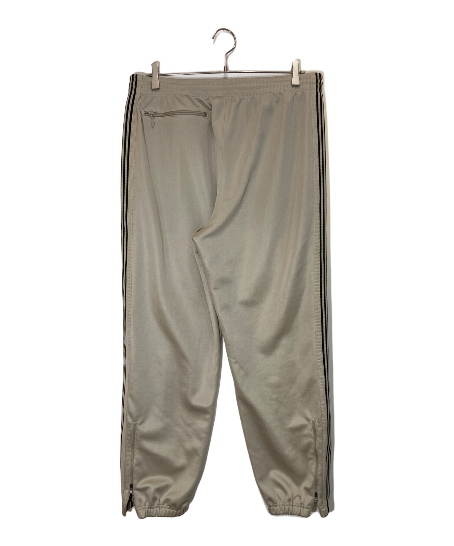 【3日間限定価格】yzerr着用　needles トラックパンツ　ベージュ 中古・古着通販】Needles (ニードルズ) トラックパンツ ベージュ