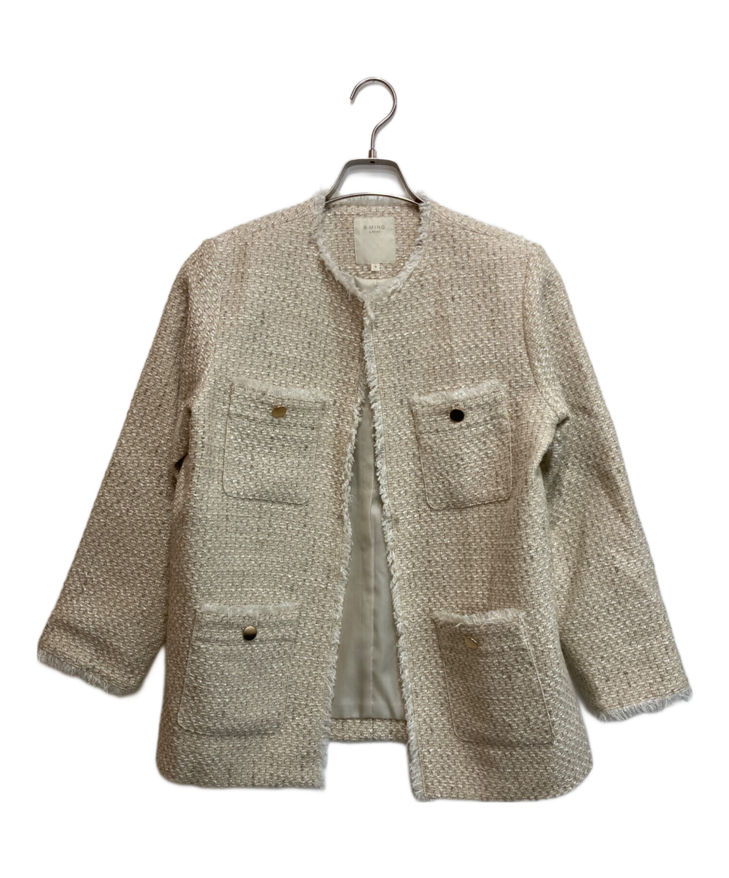 B'MING by BEAMS ベージュジャケット 150 新品 タグ付き 中古・古着通販】B:MING LIFE STORE by BEAMS (ビーミングライフストア