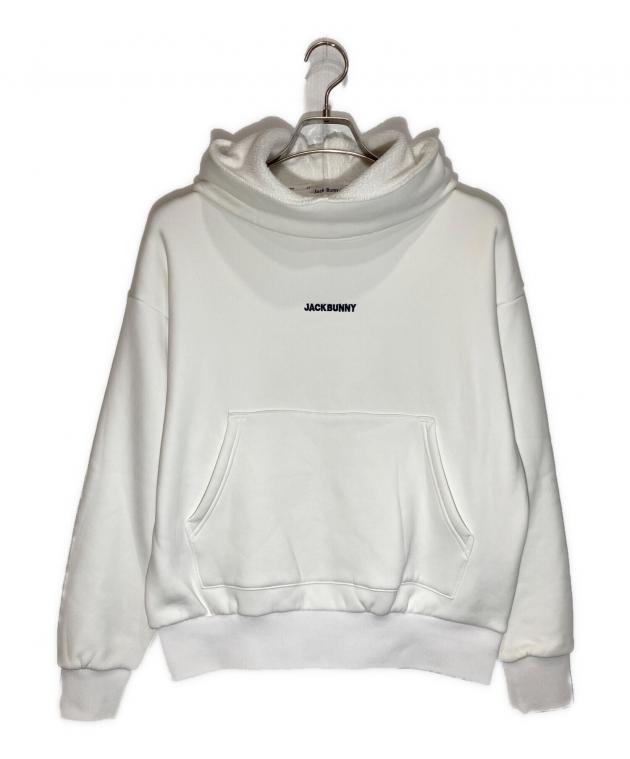 JackBunny パーカー　ホワイト 中古・古着通販】JACK BUNNY (ジャックバニー) 裏フリースストレッチ