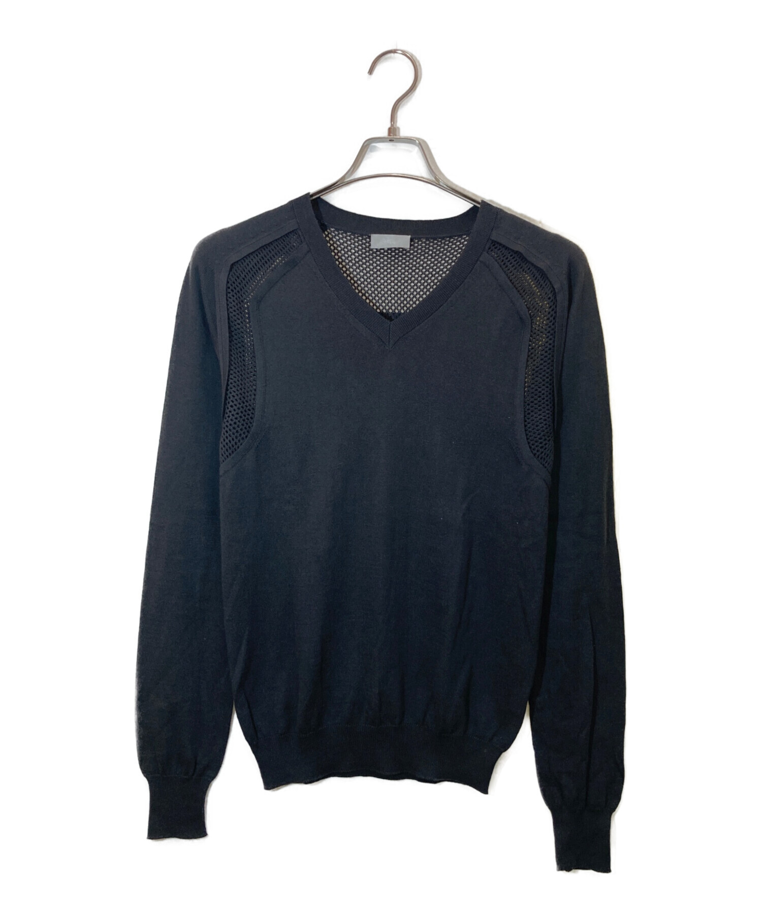 中古・古着通販】Dior Homme (ディオール オム) 切替メッシュニット 