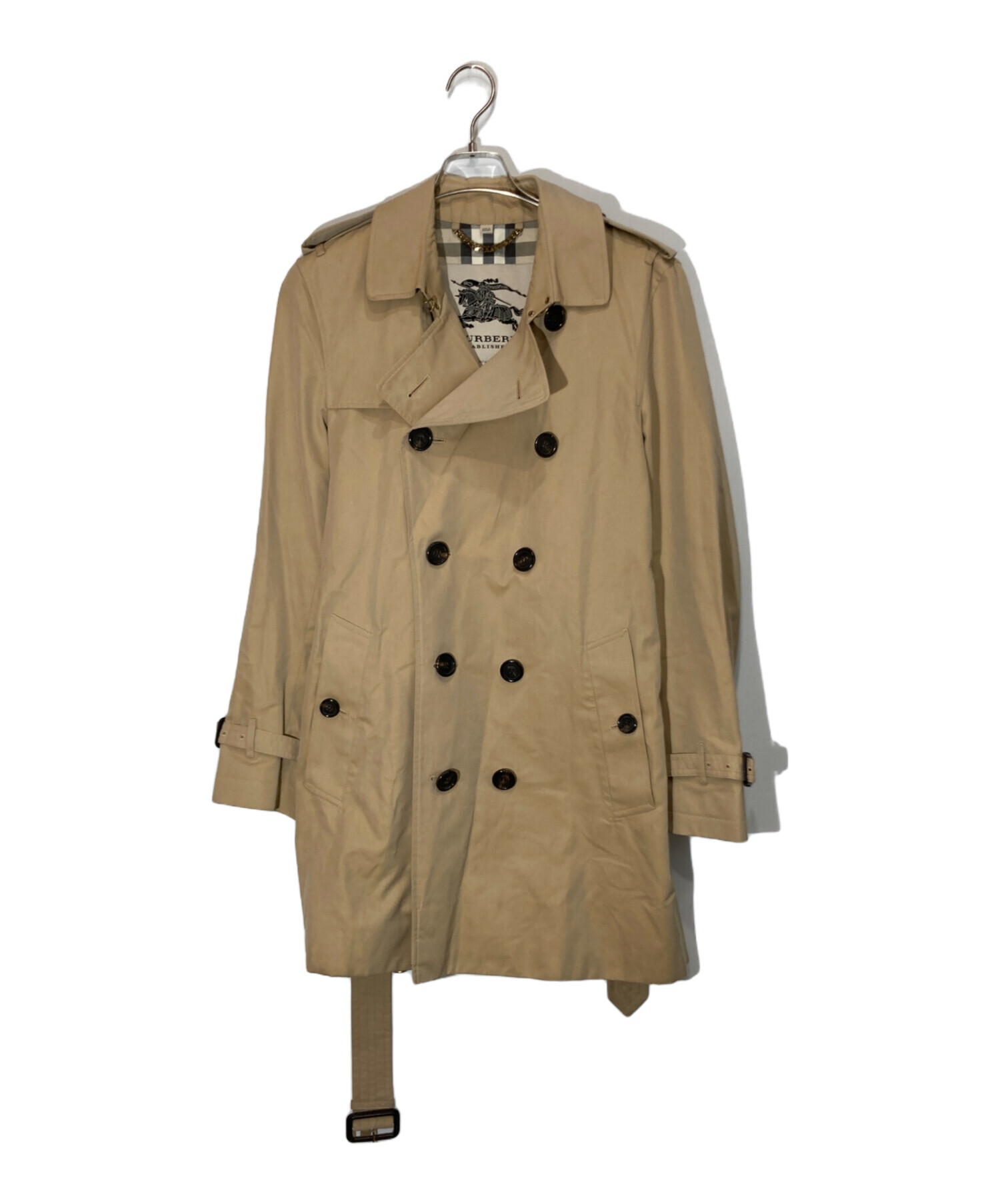 超美品のBurberry バーバリー トレンチコート ベージュ BURBERRY（バーバリー） トレンチコート 8 ベージュ レディース