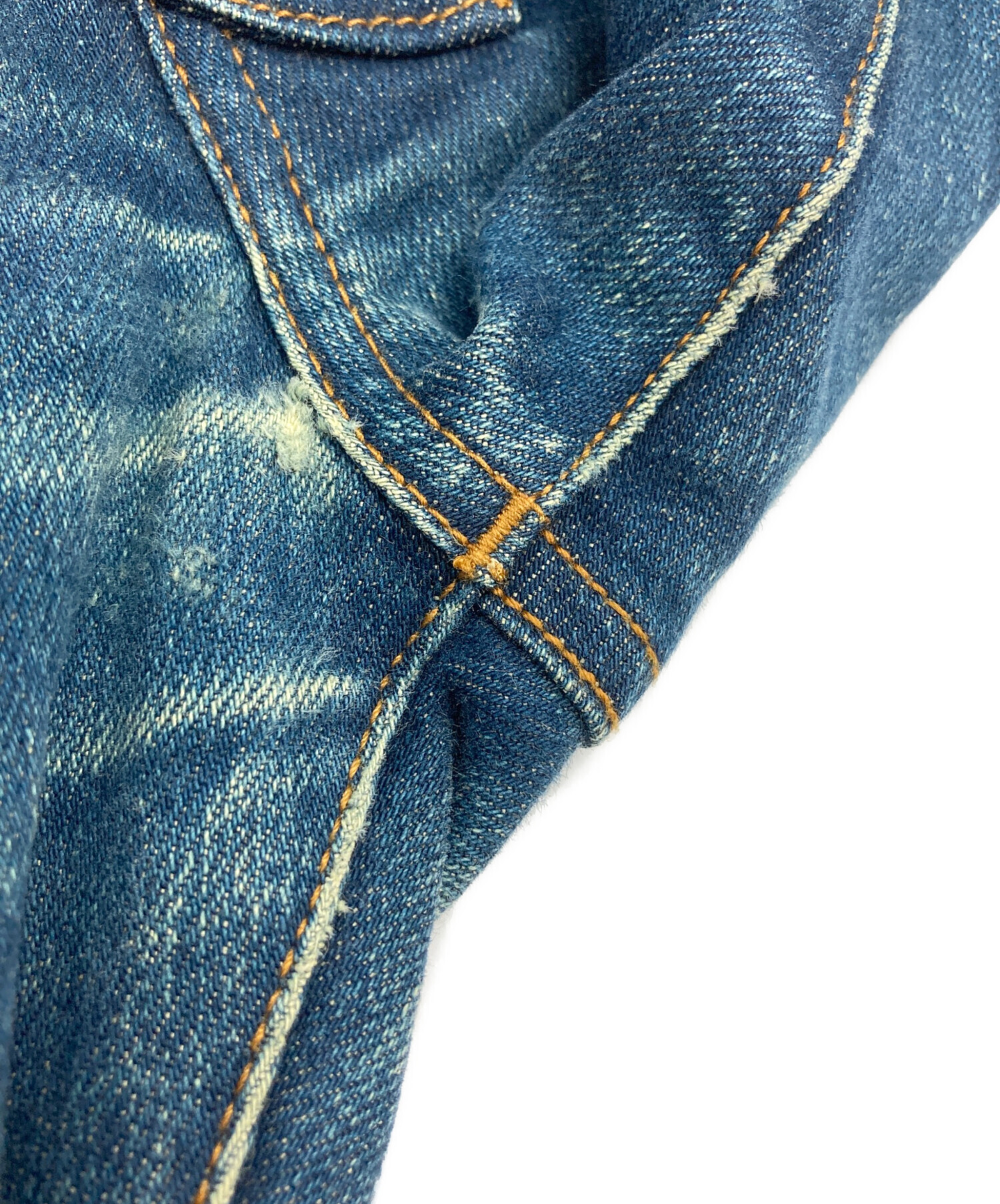 中古・古着通販】BALMAIN (バルマン) デニムパンツ インディゴ サイズ