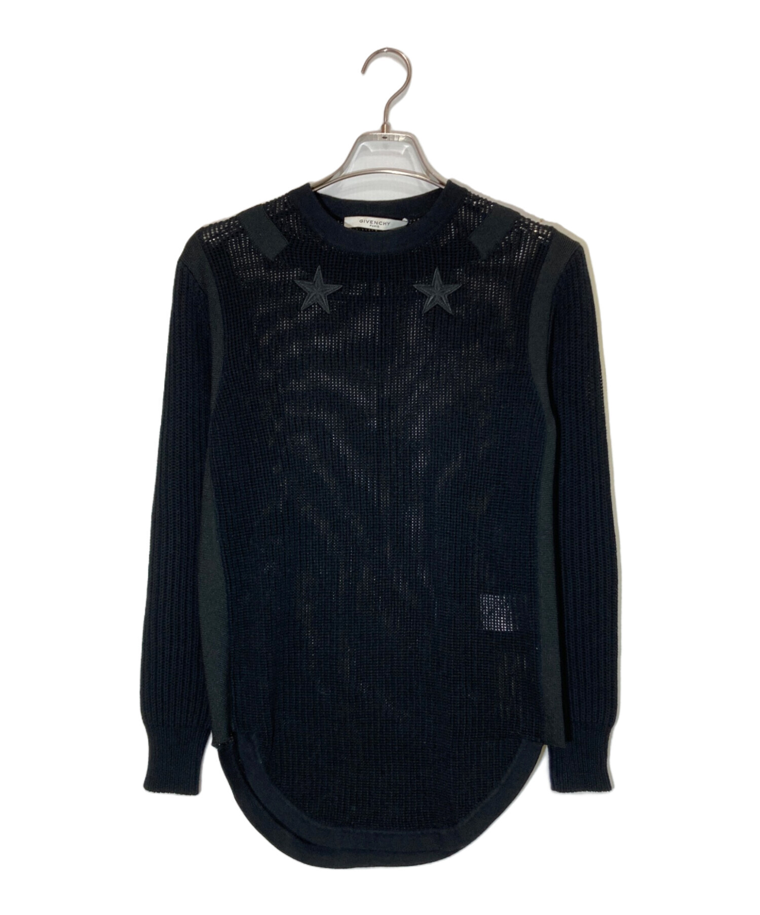 GIVENCHY ジバンシー ニット・セーター S 黒 【古着】【中古】 中古 
