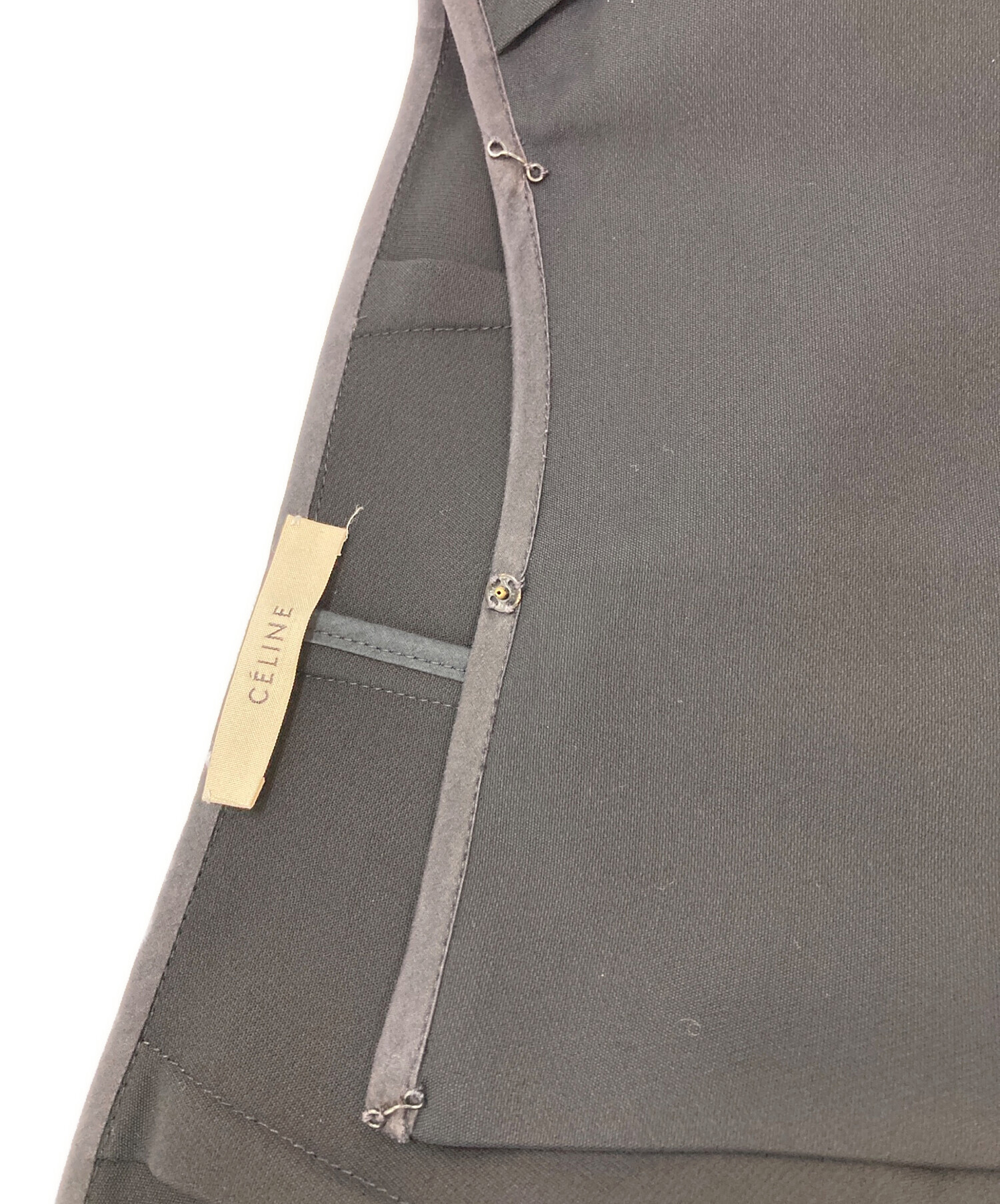 中古・古着通販】CELINE (セリーヌ) アシンメトリー ラップ スカート