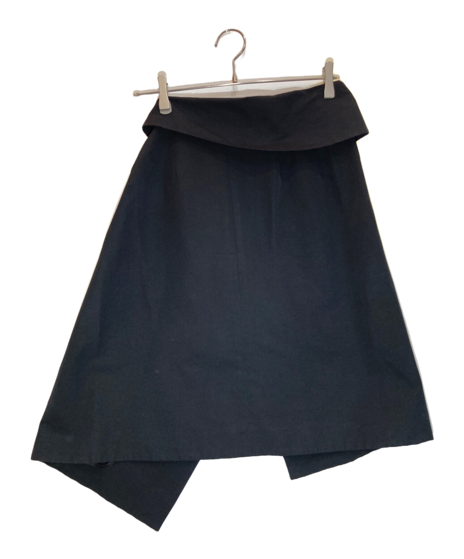 中古・古着通販】CELINE (セリーヌ) ラップスカート ブラック サイズ