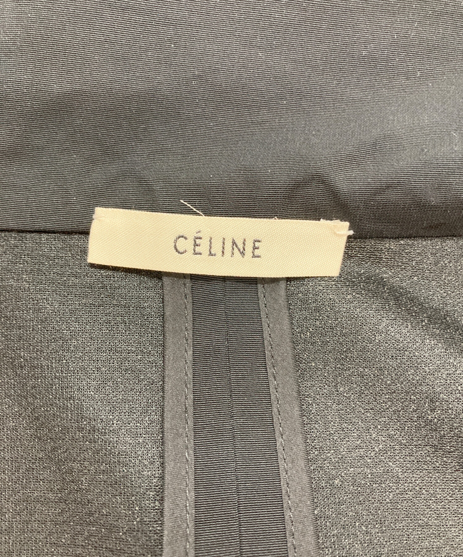 中古・古着通販】CELINE (セリーヌ) ラップスカート ブラック サイズ