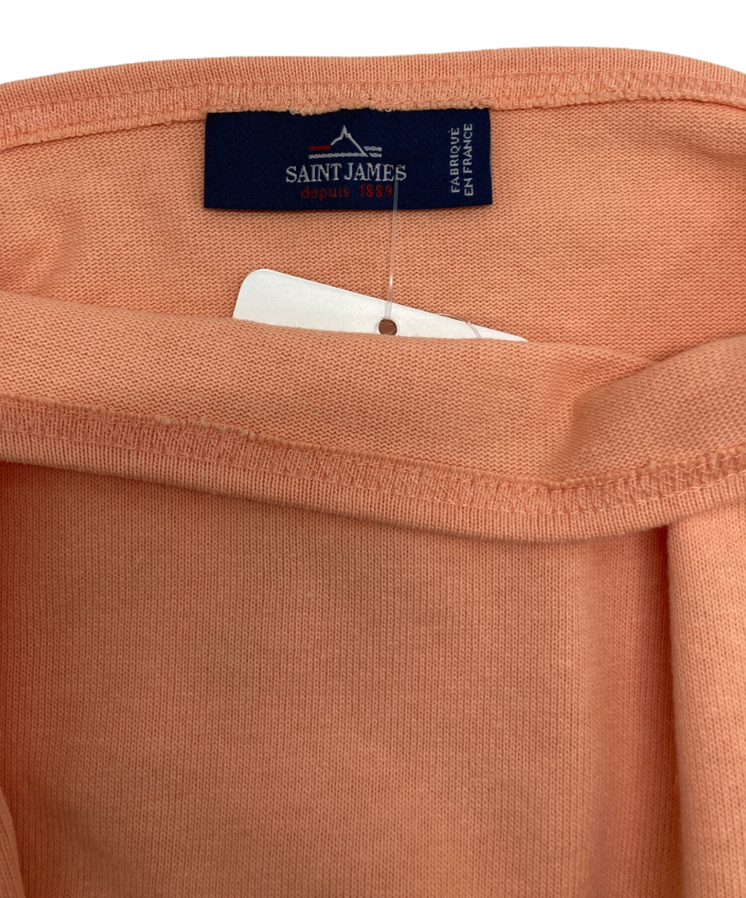 中古・古着通販】SAINT JAMES (セントジェームス) バスクシャツ ピンク 