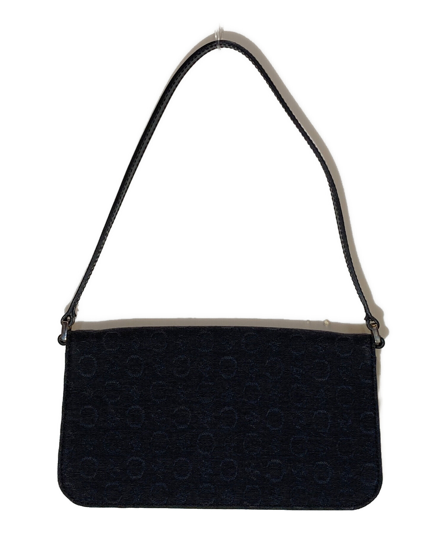 セリーヌ CELINE Cマカダム ドラム キャンバス ショルダーバッグ【中古】 CELINE - セリーヌ CELINE Cマカダム ショルダーバッグ バッグ