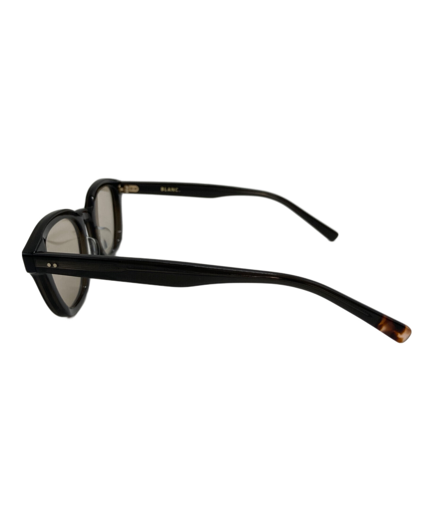 BLANC.. ブラン サングラス  茶 【古着】【中古】【送料無料】 中古・古着通販】BLANC (ブラン) サングラス サイズ:48□21-145
